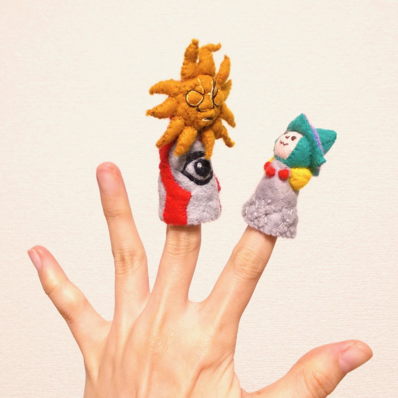 指人形、はじめましたの行為と記録 Vol.209「タローマン指人形完成