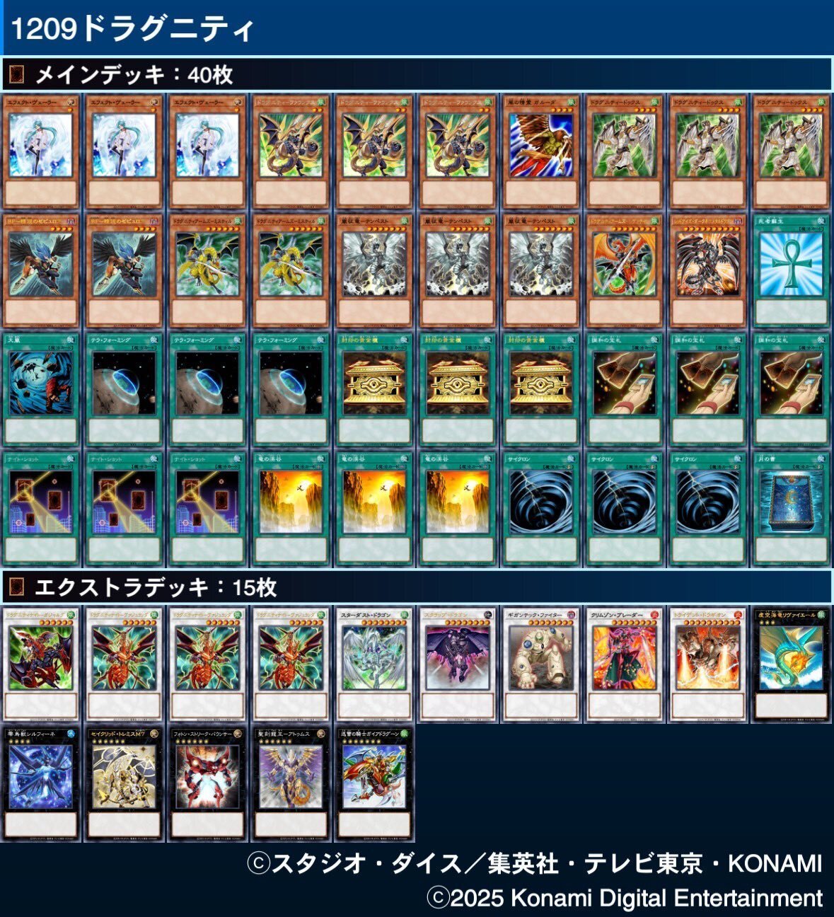 1209環境デッキリスト叩き台/2012年9月ゲートボール｜＠ルル