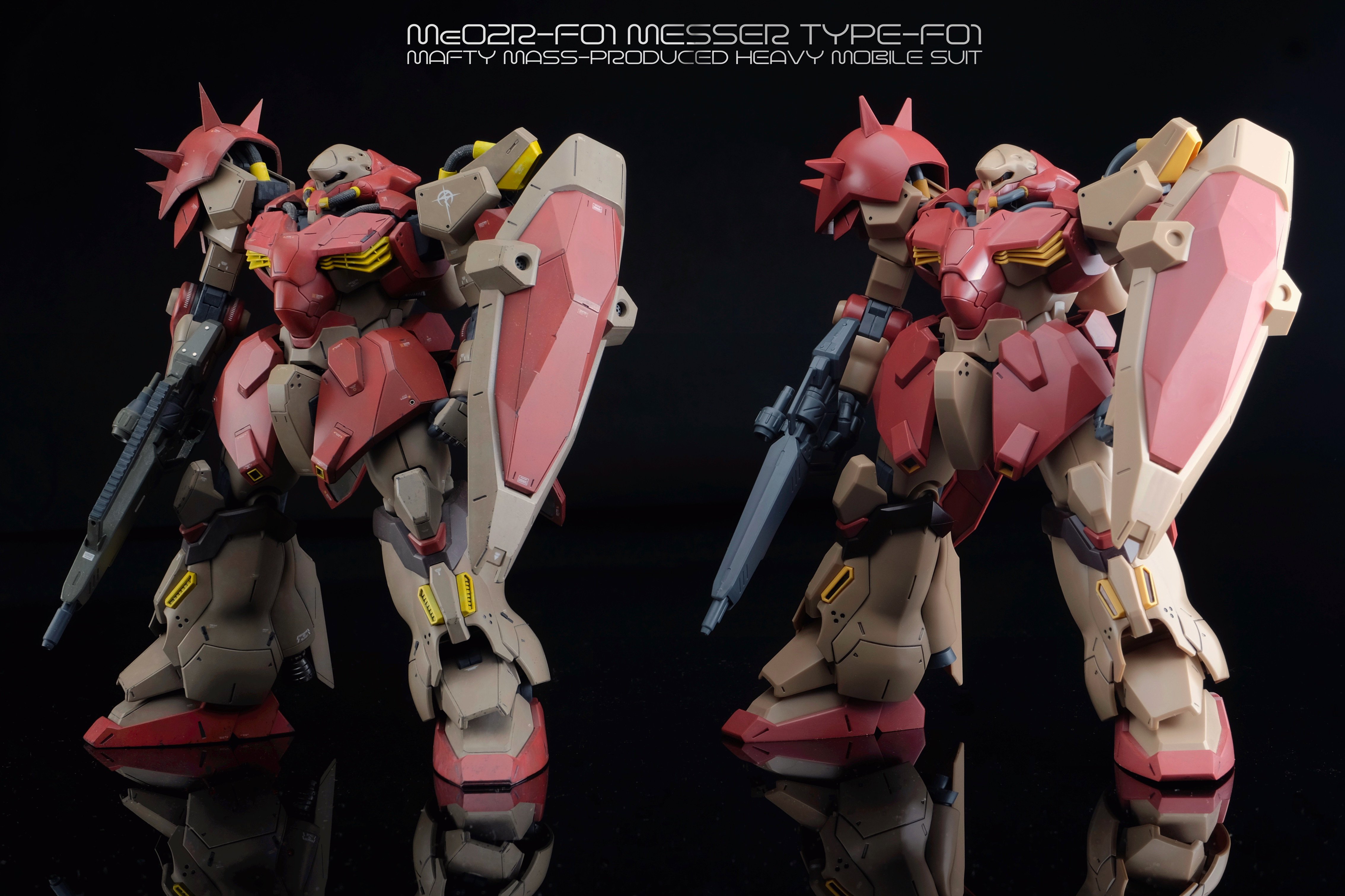 完成報告】HGUCメッサーF01型｜まサる(msr457)