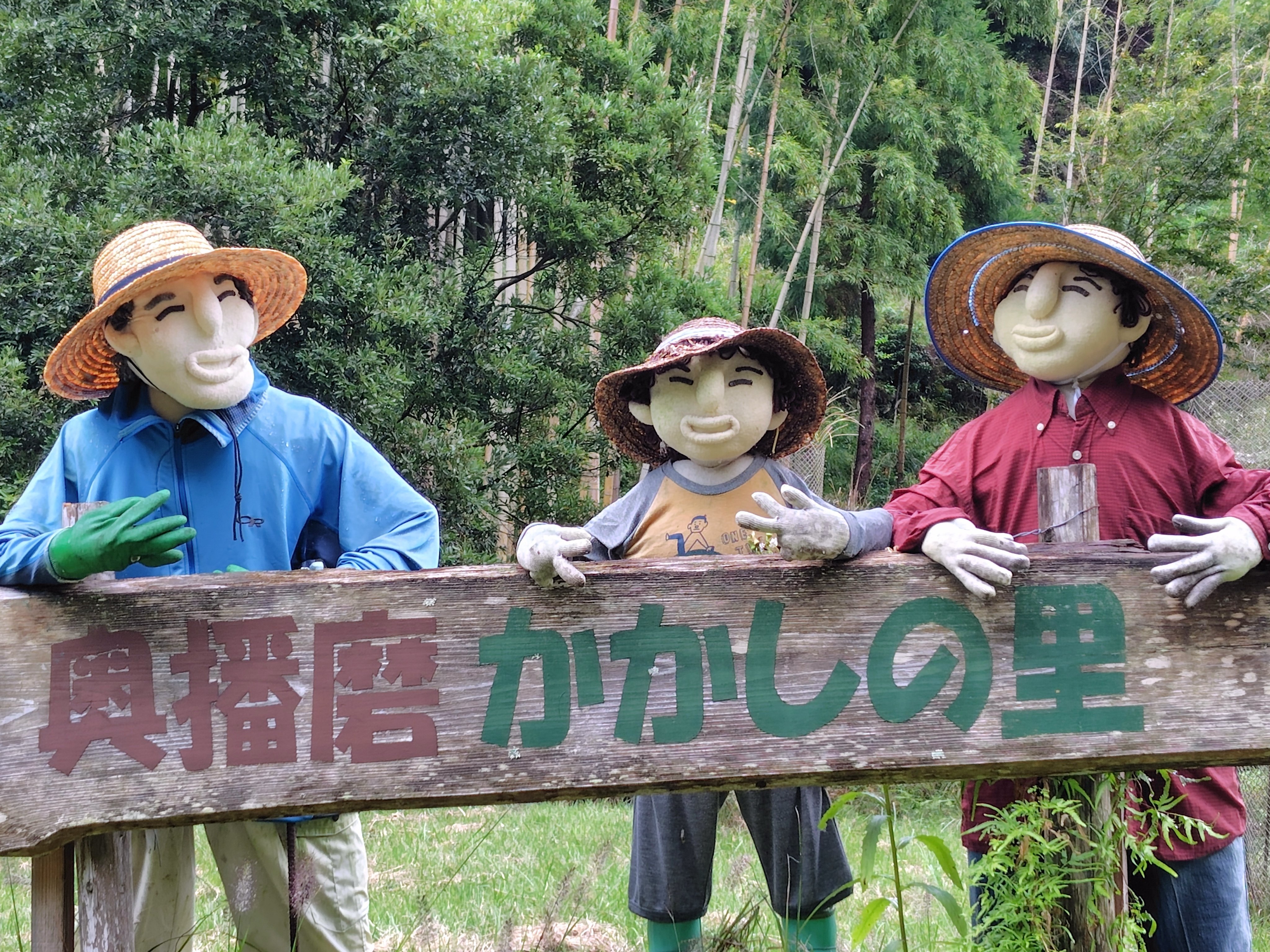 勇者ブルーと案山子たちの里｜deepblue