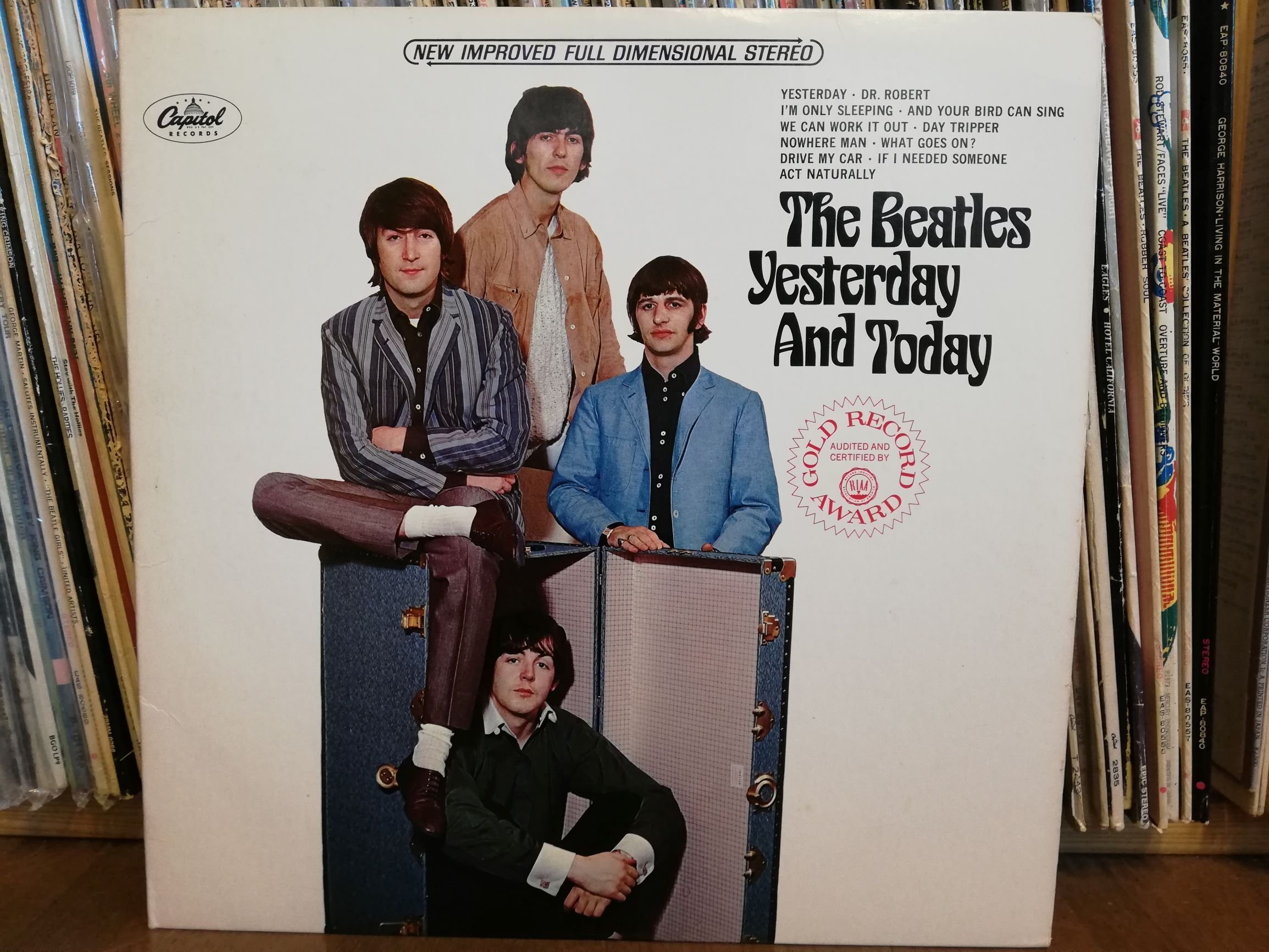 The Beatles「Yesterday and Today」（1976年米国盤）を愛でる｜ごあ