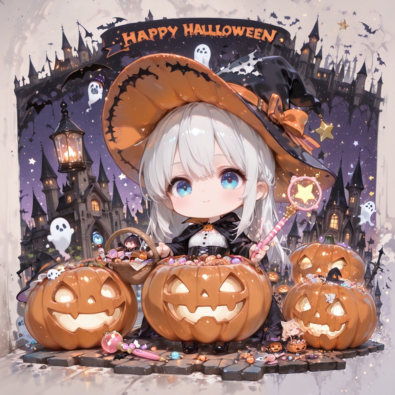 ComfyUI】AI任せで手軽にハロウィンイラストを作る｜つみき