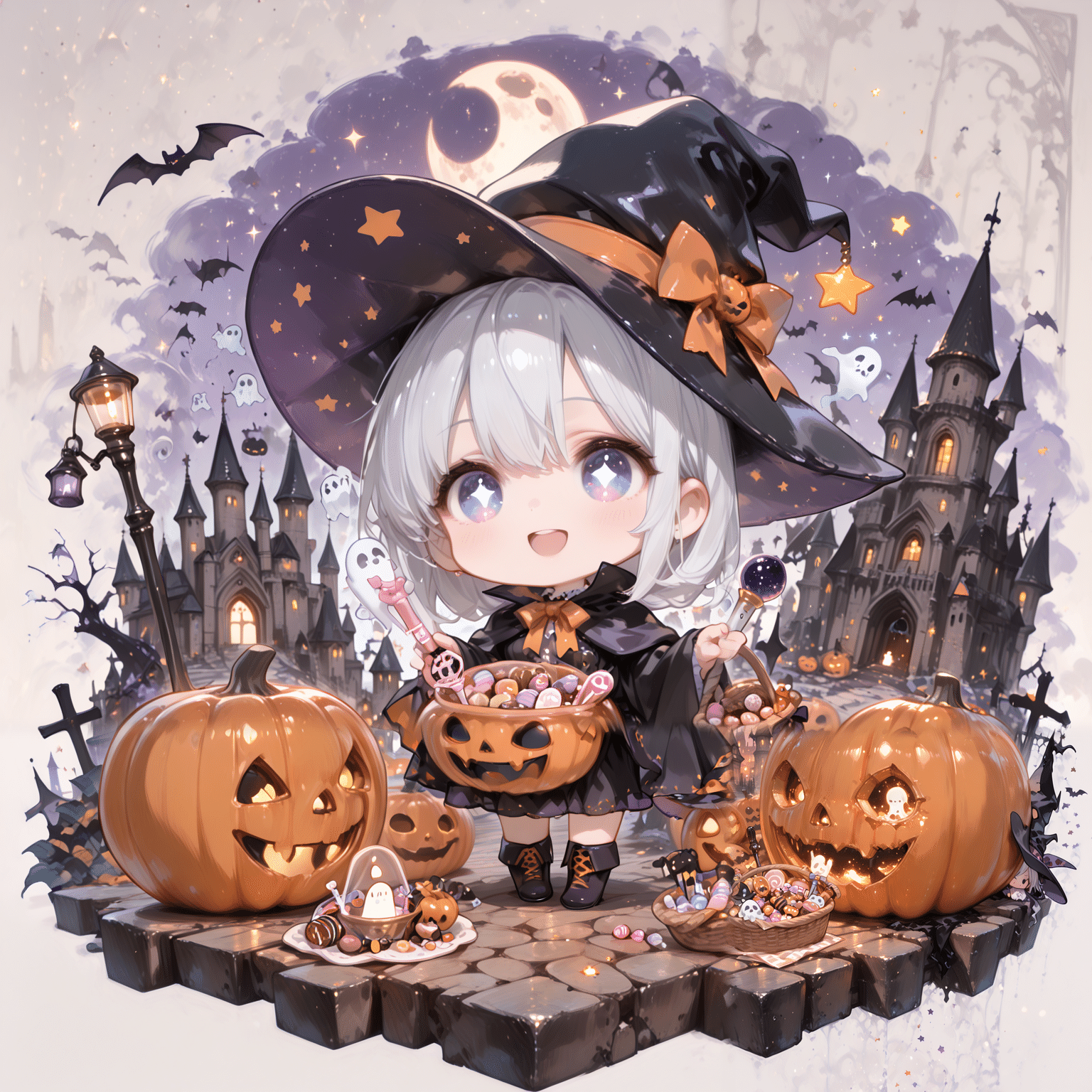 けるちゃ ハロウィン依頼 ComfyUI】AI任せで手軽にハロウィンイラストを作る｜つみき