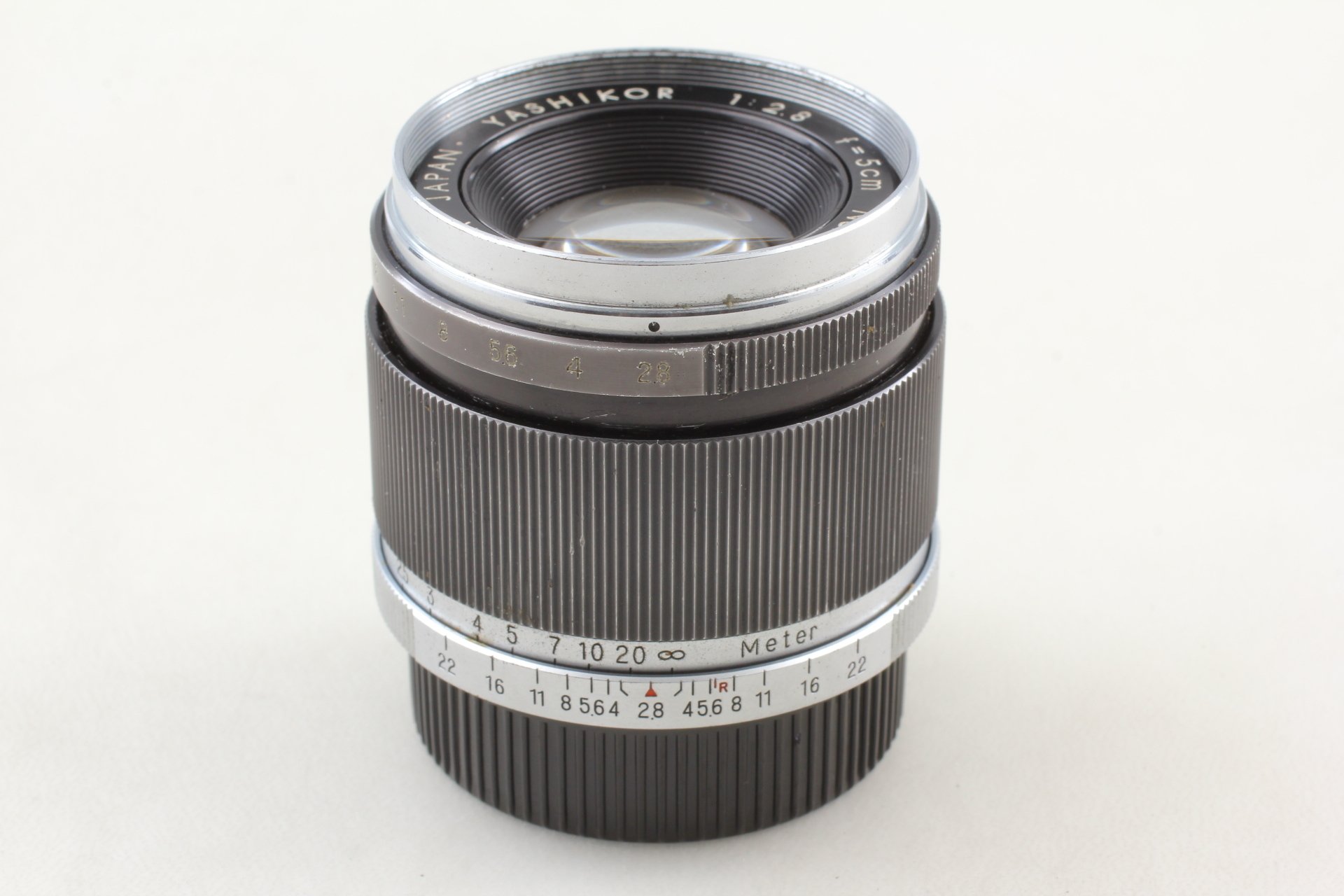 希少 ヤシカ Yashikor 5cm F/2.8 ライカ L39レンズ整備済 YASHICA YASHIKOR 5cm f2.8 ヤシカ ヤシコール 50mm Lマウント