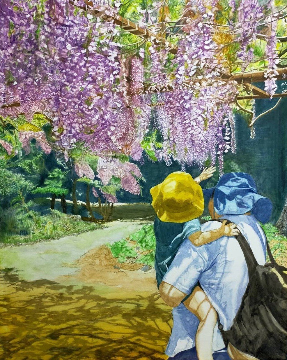 Step119】「絆」の水彩画｜瑞島 魁祐（みずしま かいゆう）