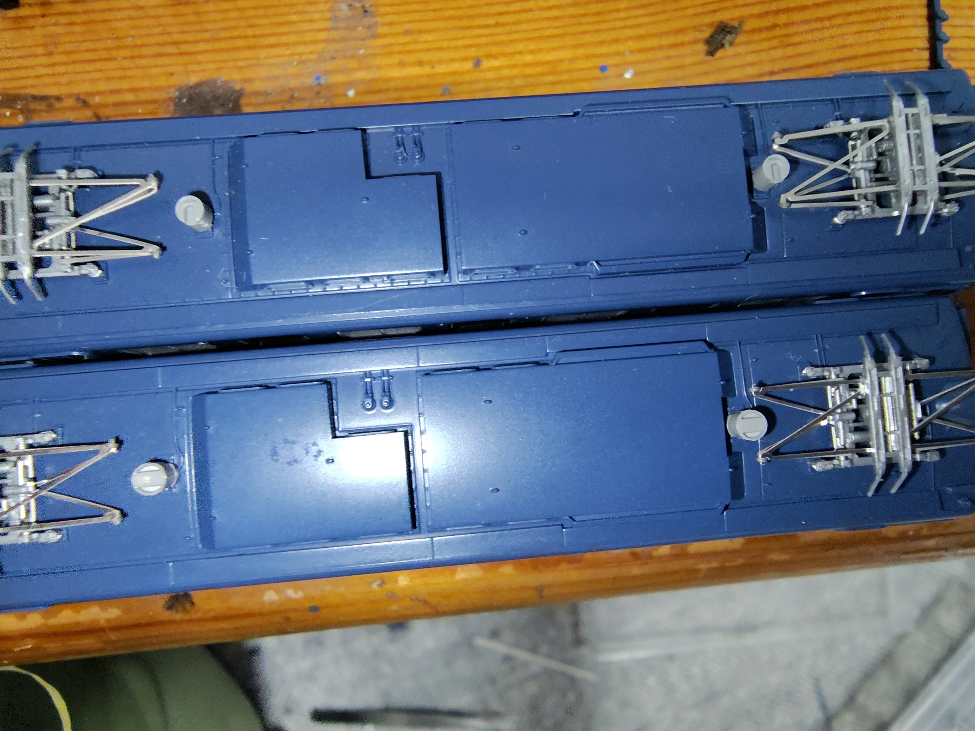 Model Modification》Using TOMIX 9115 & 9181 ED62 for the Iida Line