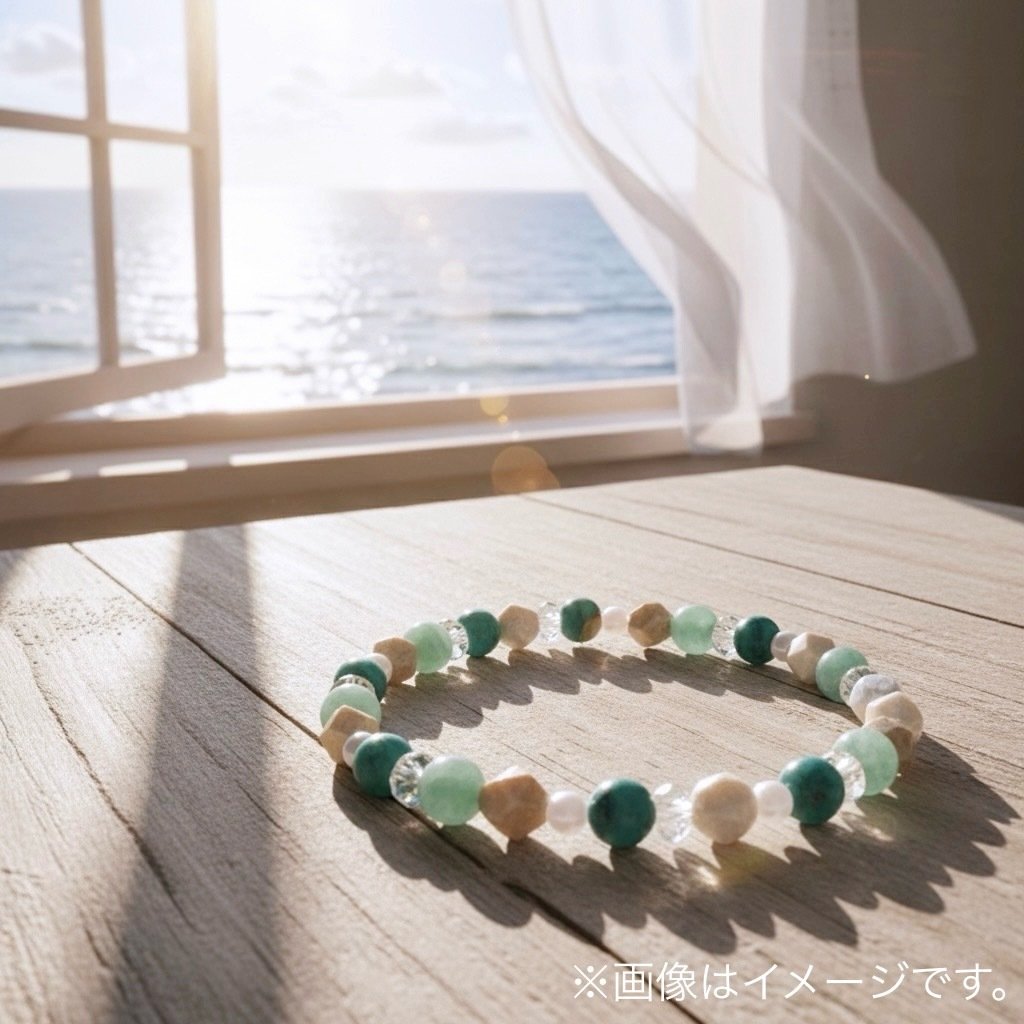 専用です♡新作♡極♡宝石質ペリドット♡ 水ブレス Glitter From California | パリファッションウィークにて