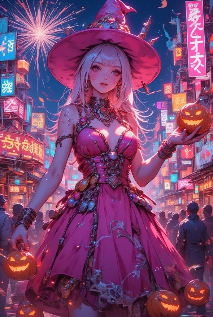 ハロウィンってどうよ。 《PixAI》《Seaart》｜Lemon🍋