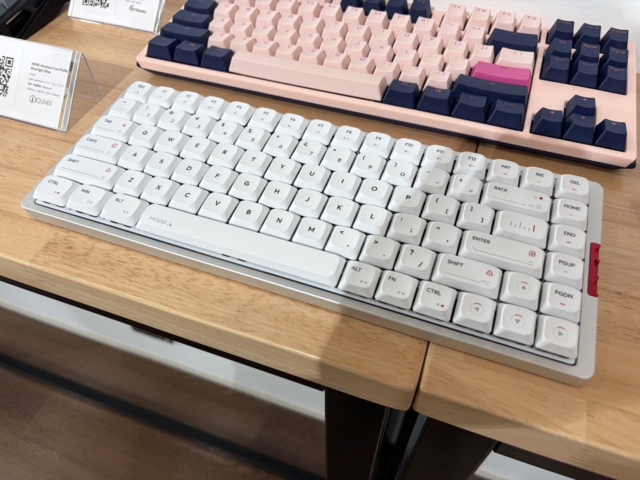 IQUNIX MQ80｜実機試打で分かった高級感と重量感。Lofree Flow Liteと