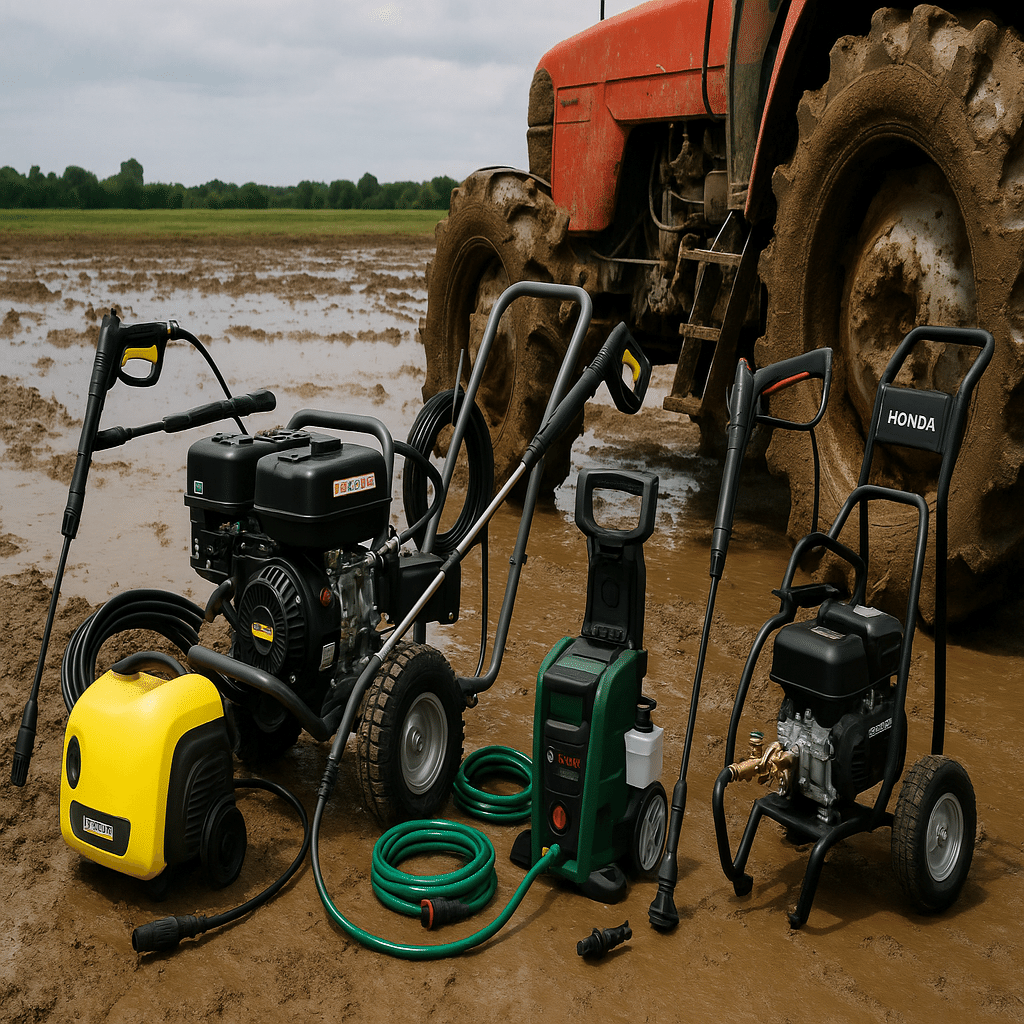 ポータブル型高圧洗浄器　ポンパルエース　農機具 農家のための高圧洗浄機ガイド：あなたの機械、もっと長持ちさせません