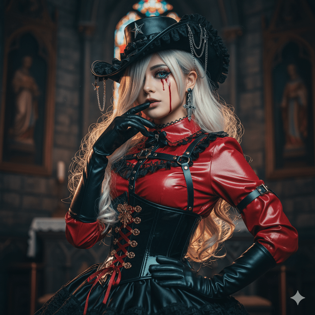 Visual Kei Makeup Tips for Perfecting the V系 Look | TikTok, image size:1024x1024