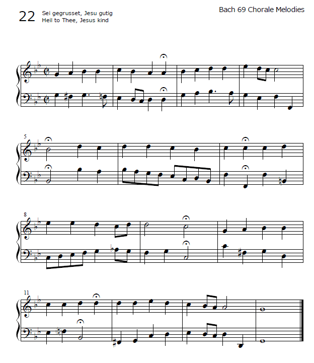 輸入譜／ピアノ／バッハ：371の4声のコラール集（371の四声体コラール） BWV 253 - 438 輸入譜／ピアノ／バッハ：371の4声のコラール集（371の四声体