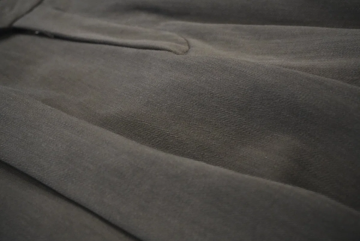 本日限定 maatee&sons Chino Trouser グレーシャンブレー 【公式通販】