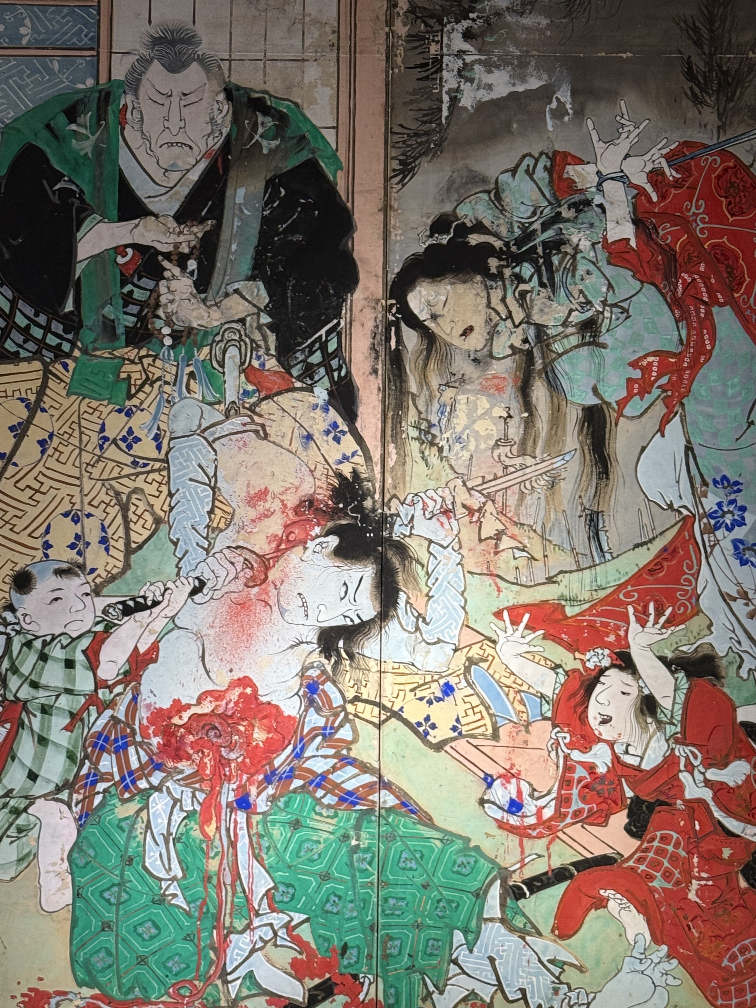 絵画 「家族」金 守益 幕末土佐の天才絵師 絵金 - Sfumart