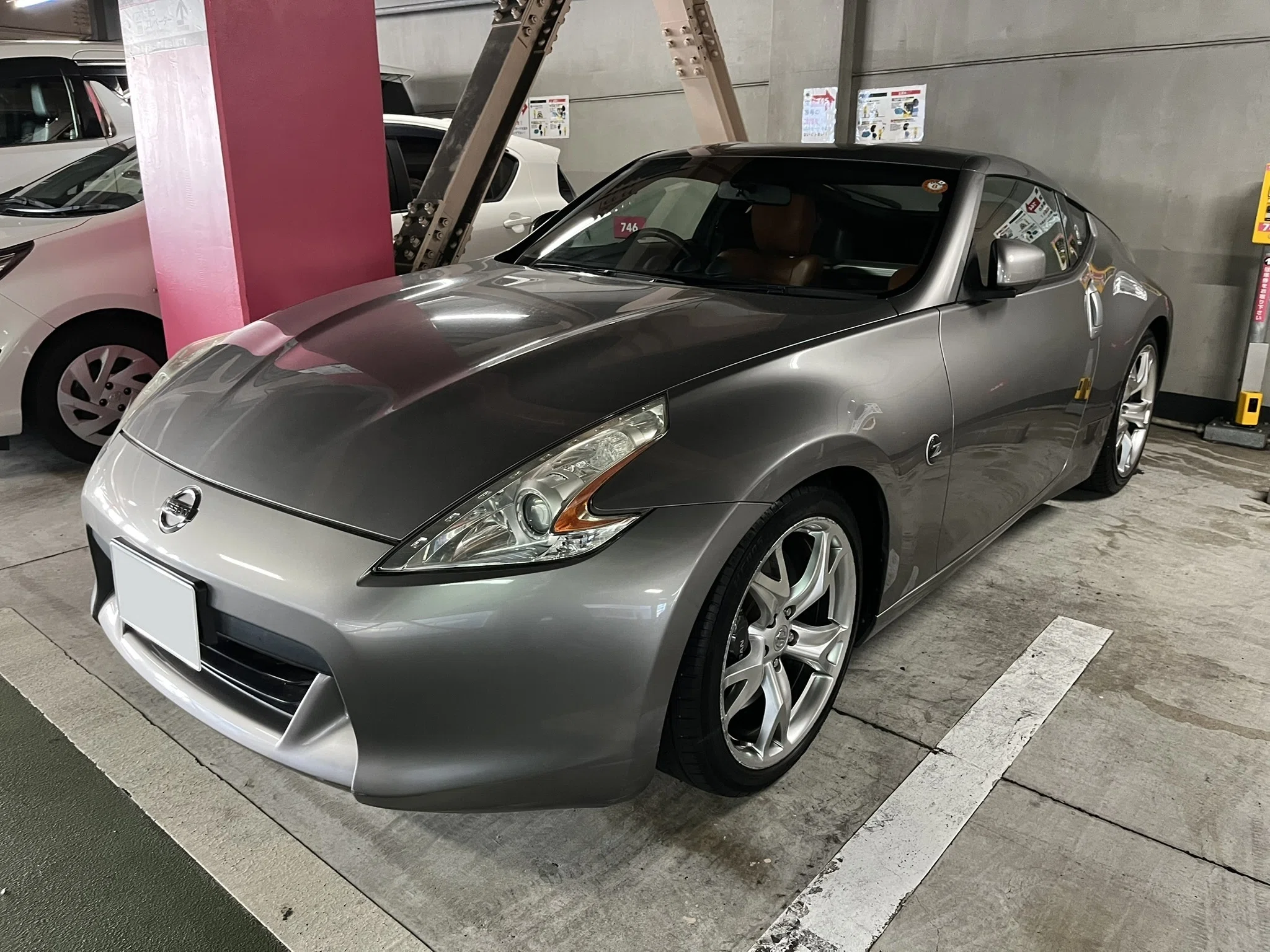 日産 フェアレディZ34純正アルミホイールRAYS製19インチ9J+47 4本