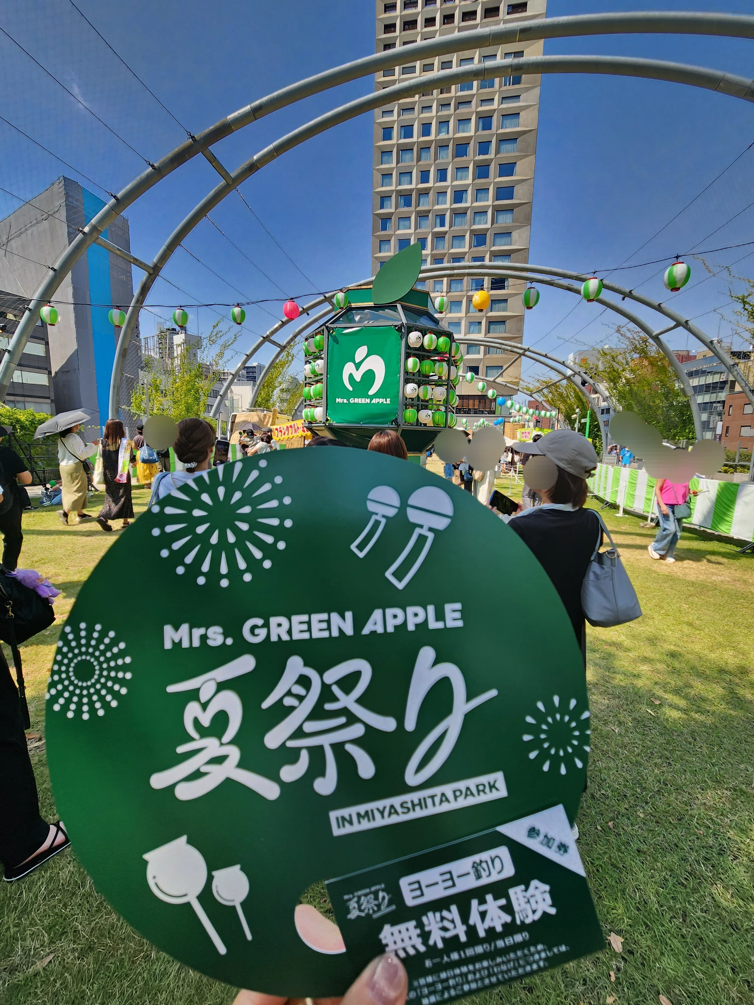 素敵な夏の思い出！ Mrs.GREEN APPLE夏祭り in MIYASHITA PARK体験レポ
