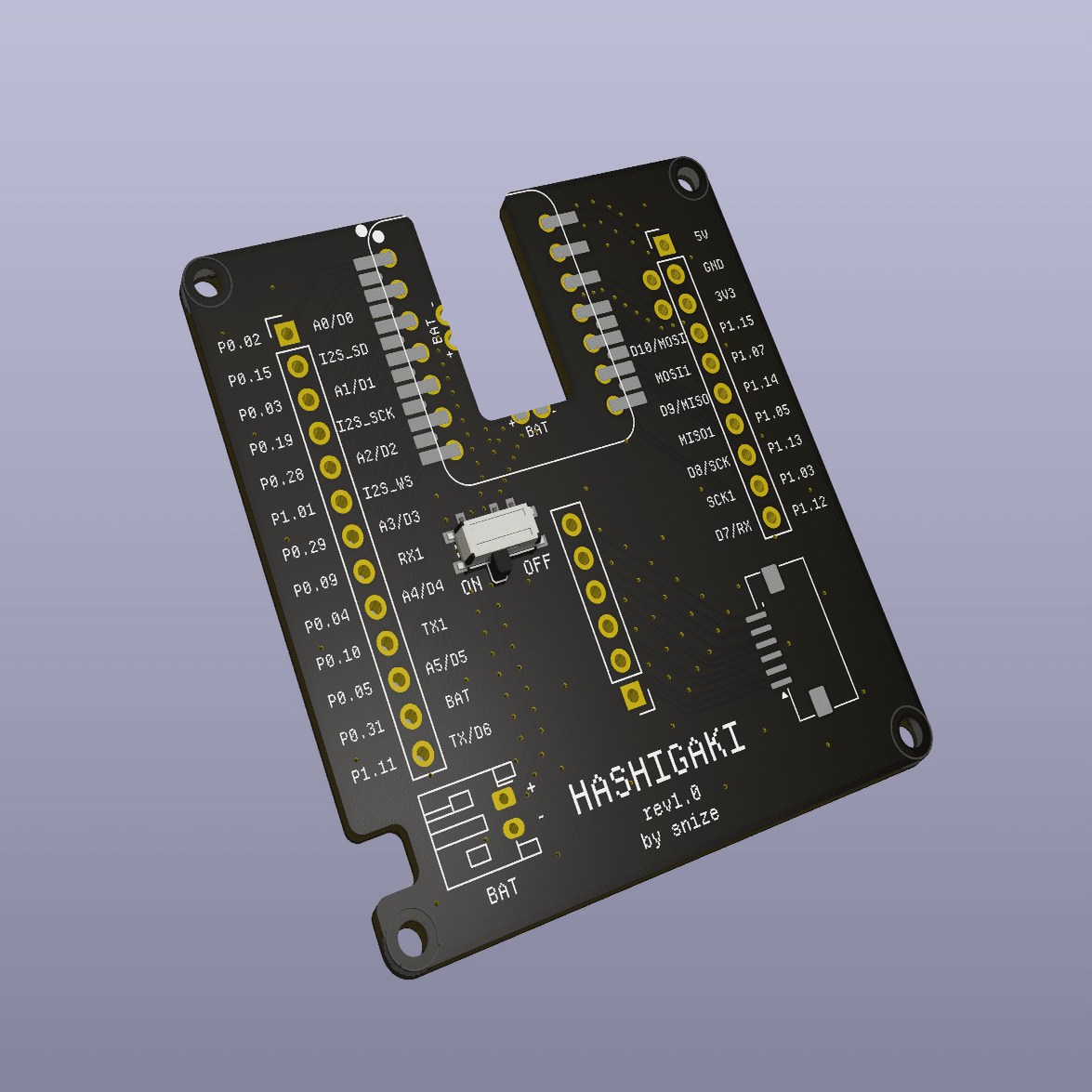 プロトタイピング用 XIAO nRF52840 Plus ブレイクアウトボード