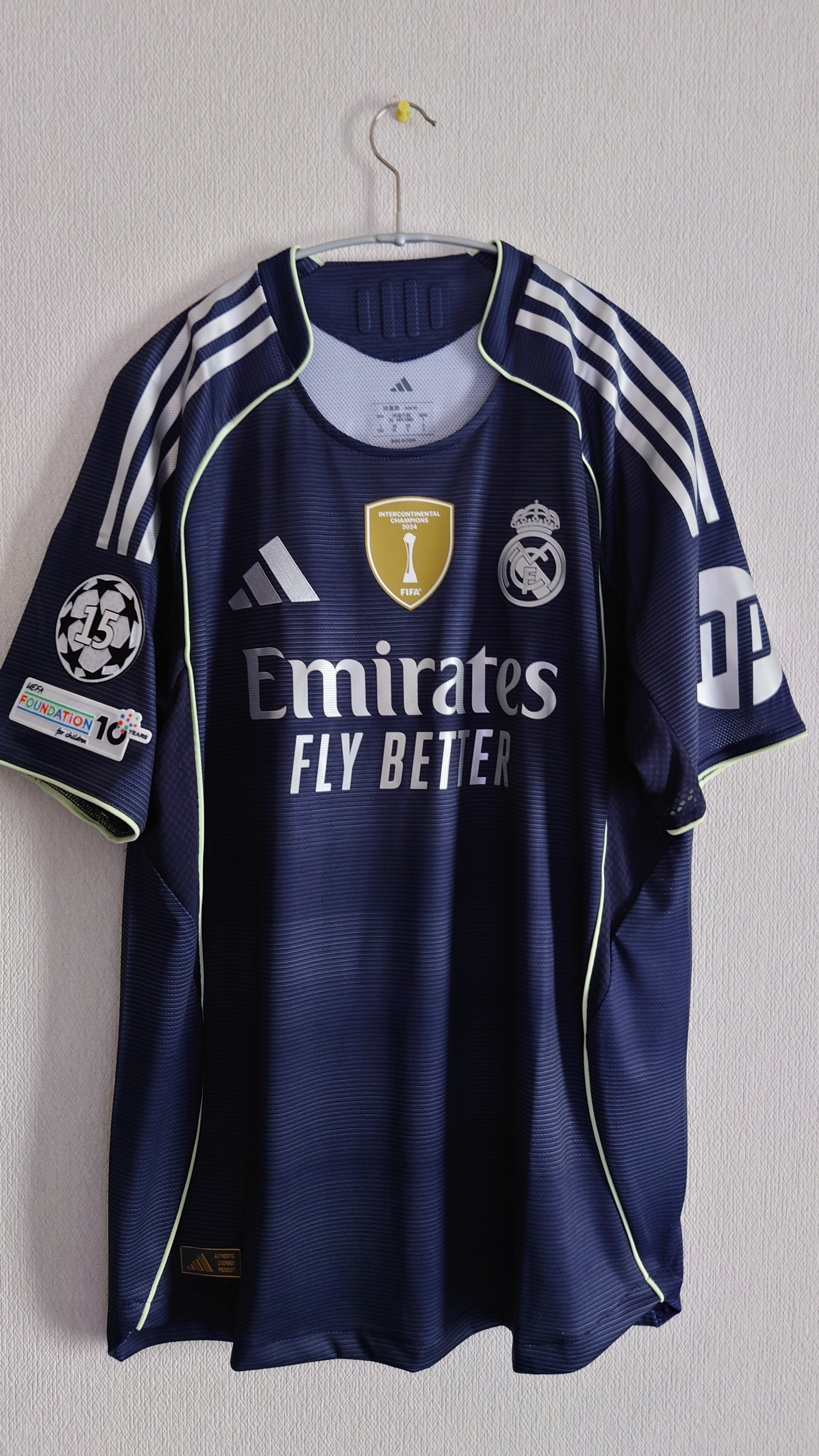 DAY82】25-26 Real Madrid Away ＃ Bellingham（not for sale）｜tekko