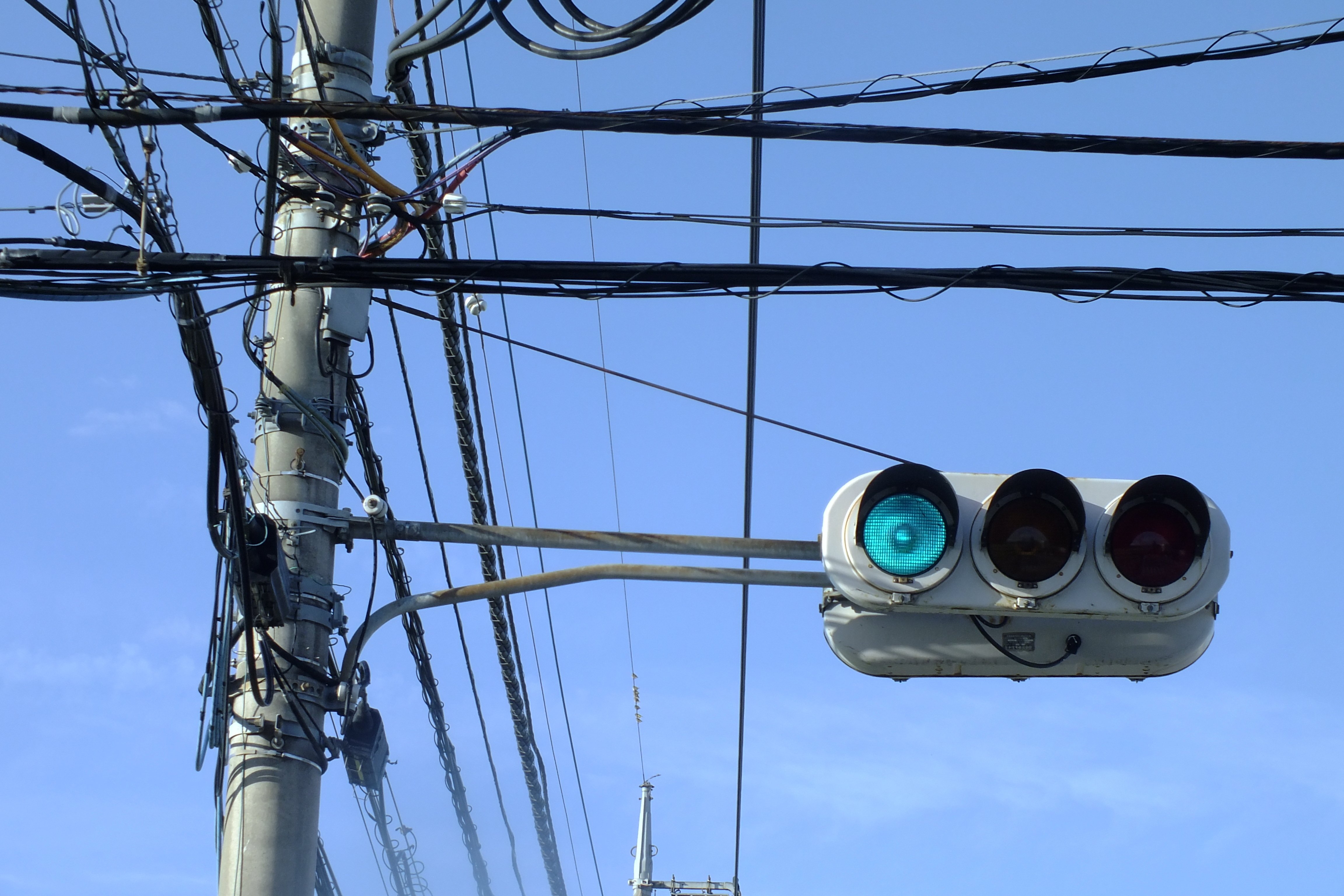 鉄道信号機 前橋東-136】前橋市上佐鳥町、橳島町にある日信金属丸形群馬濃色