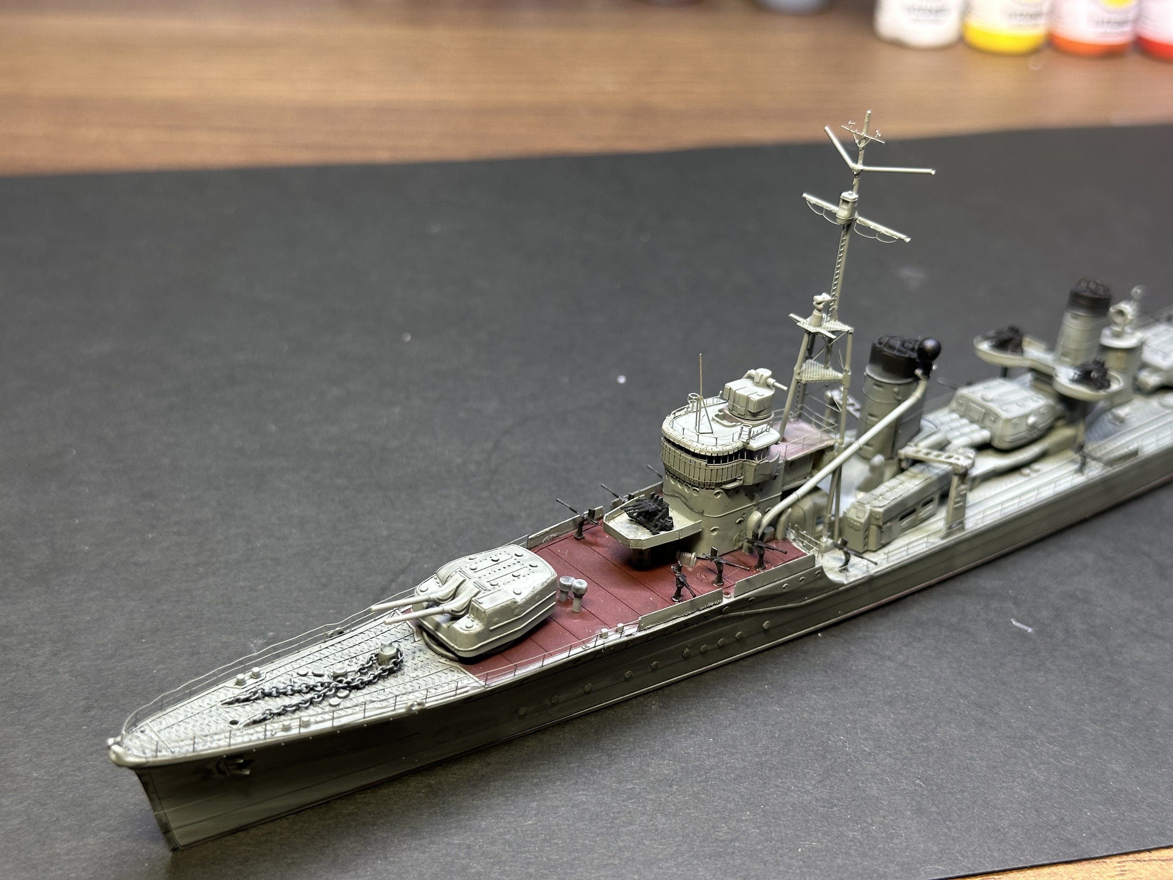 1/350磯風製作記（タミヤ陽炎改造）その10｜はるさー