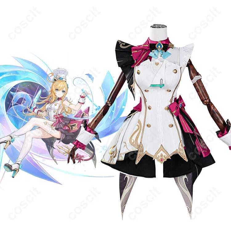 原神 エスコフィエ コスプレ衣装｜優雅さと職人技が光る一着【COSCLT