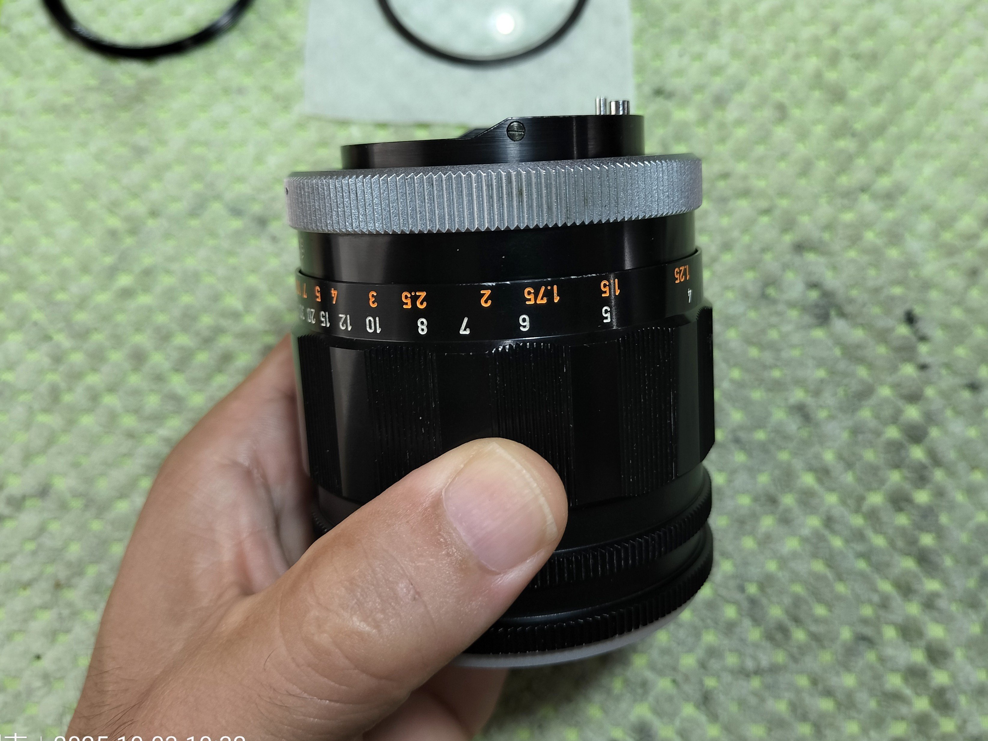 レンズ(単焦点) CANON SUPER-CANOMATIC LENS R 100mm F2 Canon Super Canomatic Lens R 100mm F/2の分解｜フィルムカメラ修理の