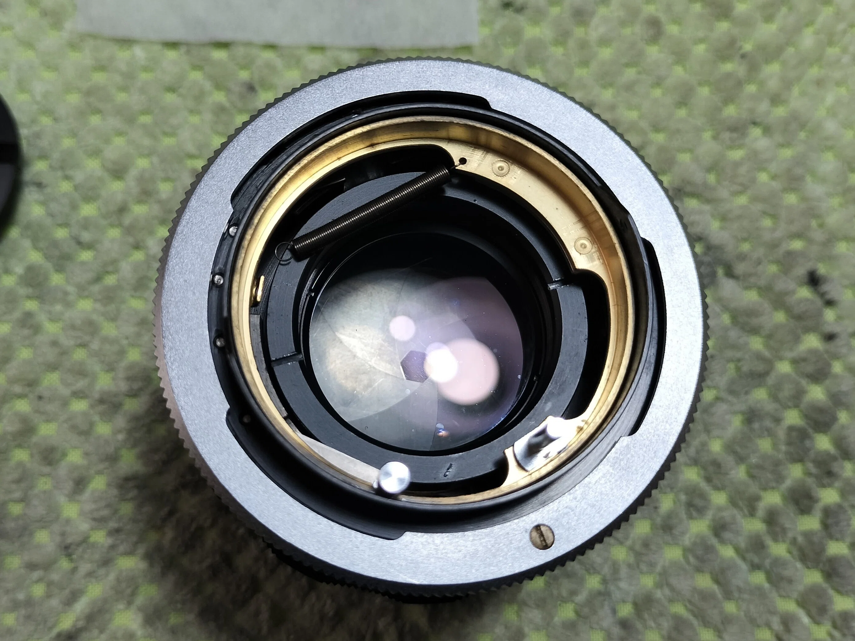 Disassembly of the Canon Super Canomatic Lens R 100mm F/2