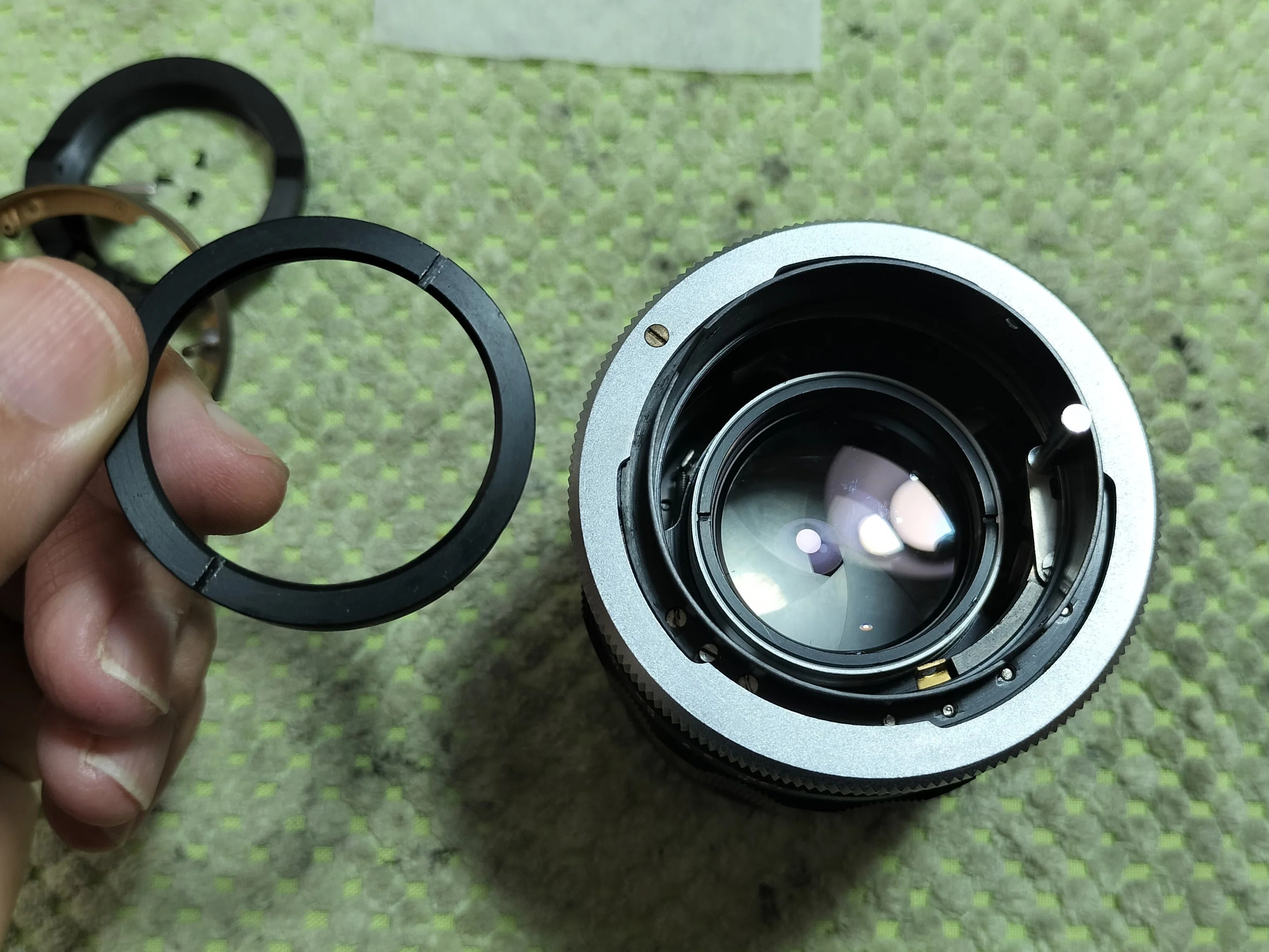 Canon Super Canomatic Lens R 100mm F/2の分解｜フィルムカメラ修理の
