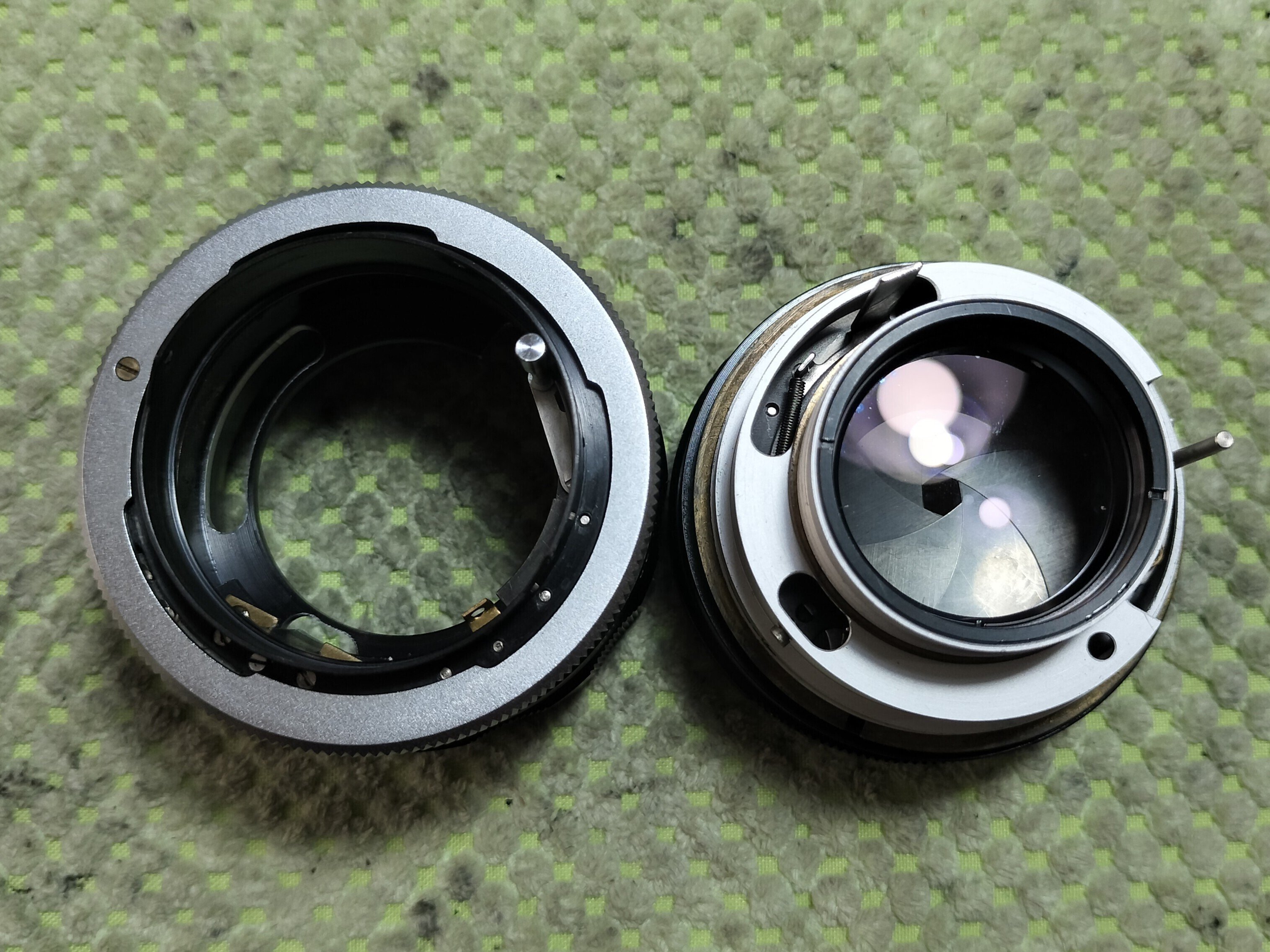 Canon Super Canomatic Lens R 100mm F/2の分解｜フィルムカメラ修理の