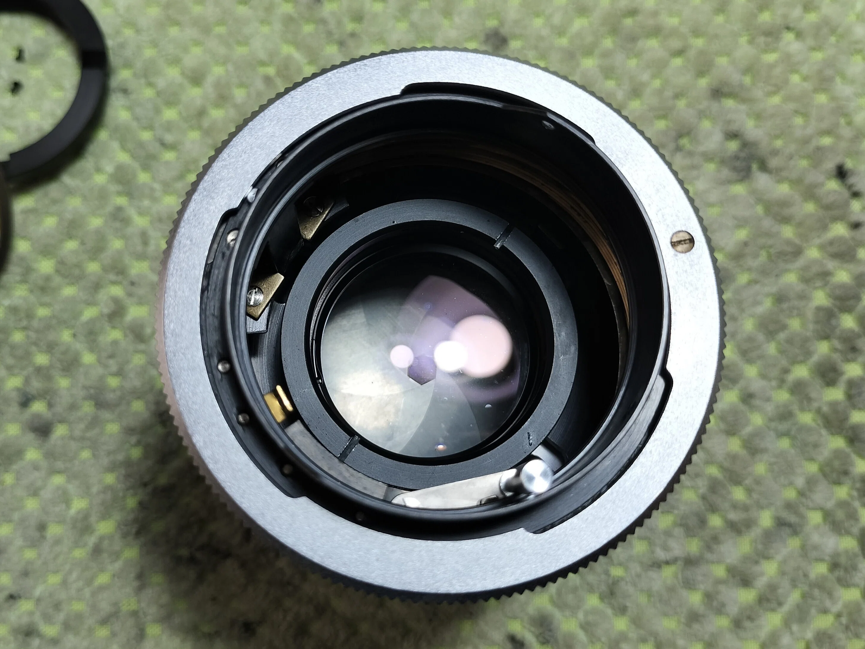Canon Super Canomatic Lens R 100mm F/2の分解｜フィルムカメラ修理の