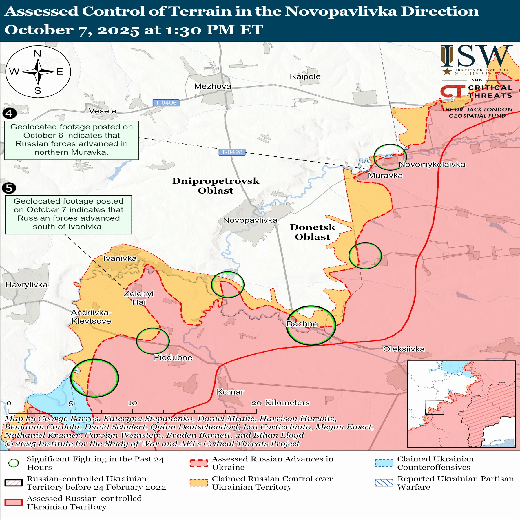 抄訳】戦争研究所「ロシアの攻勢戦役に関する評価分析」2025.10.07