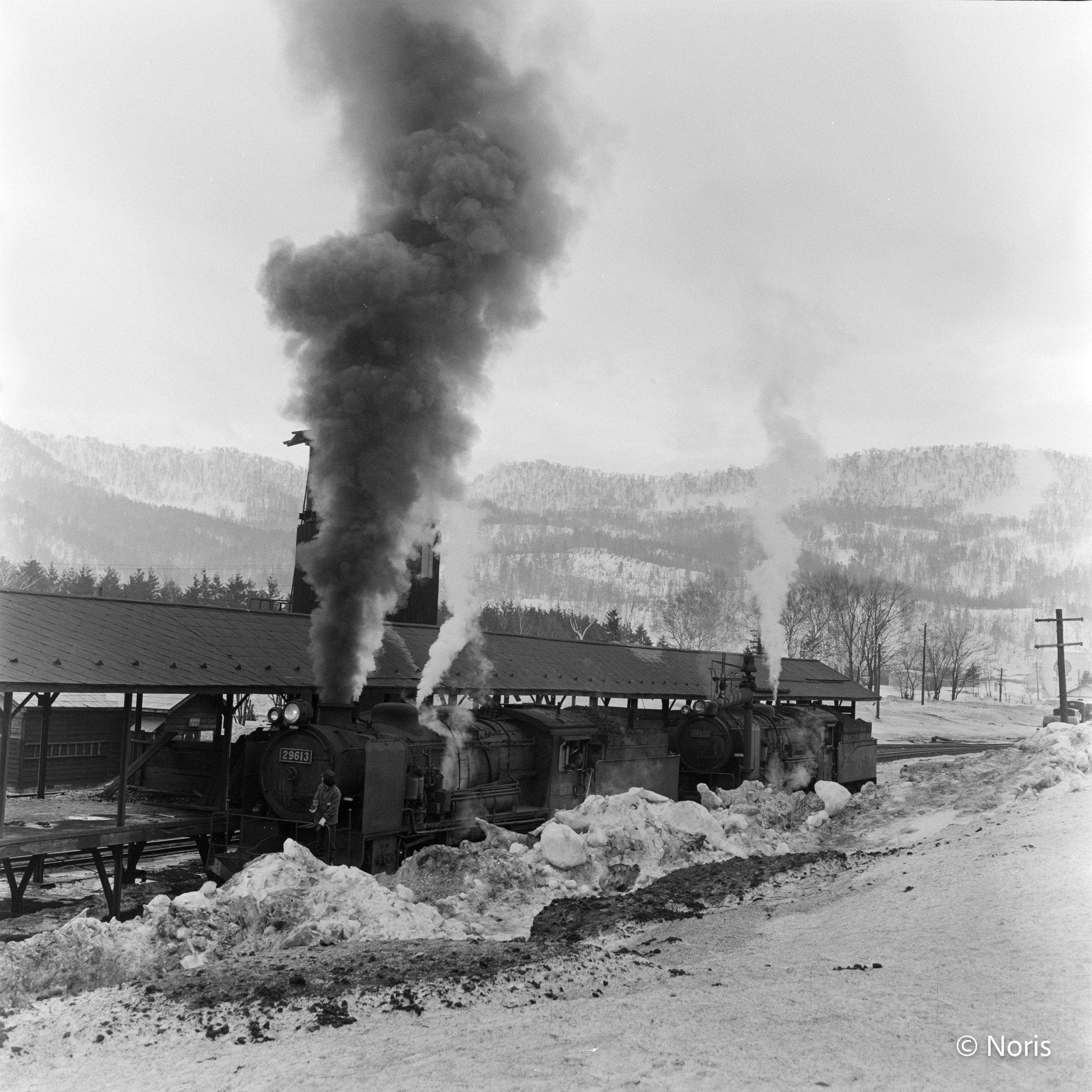 6x6ネガの北海道鉄道写真・8 ［1970年代］｜Noris