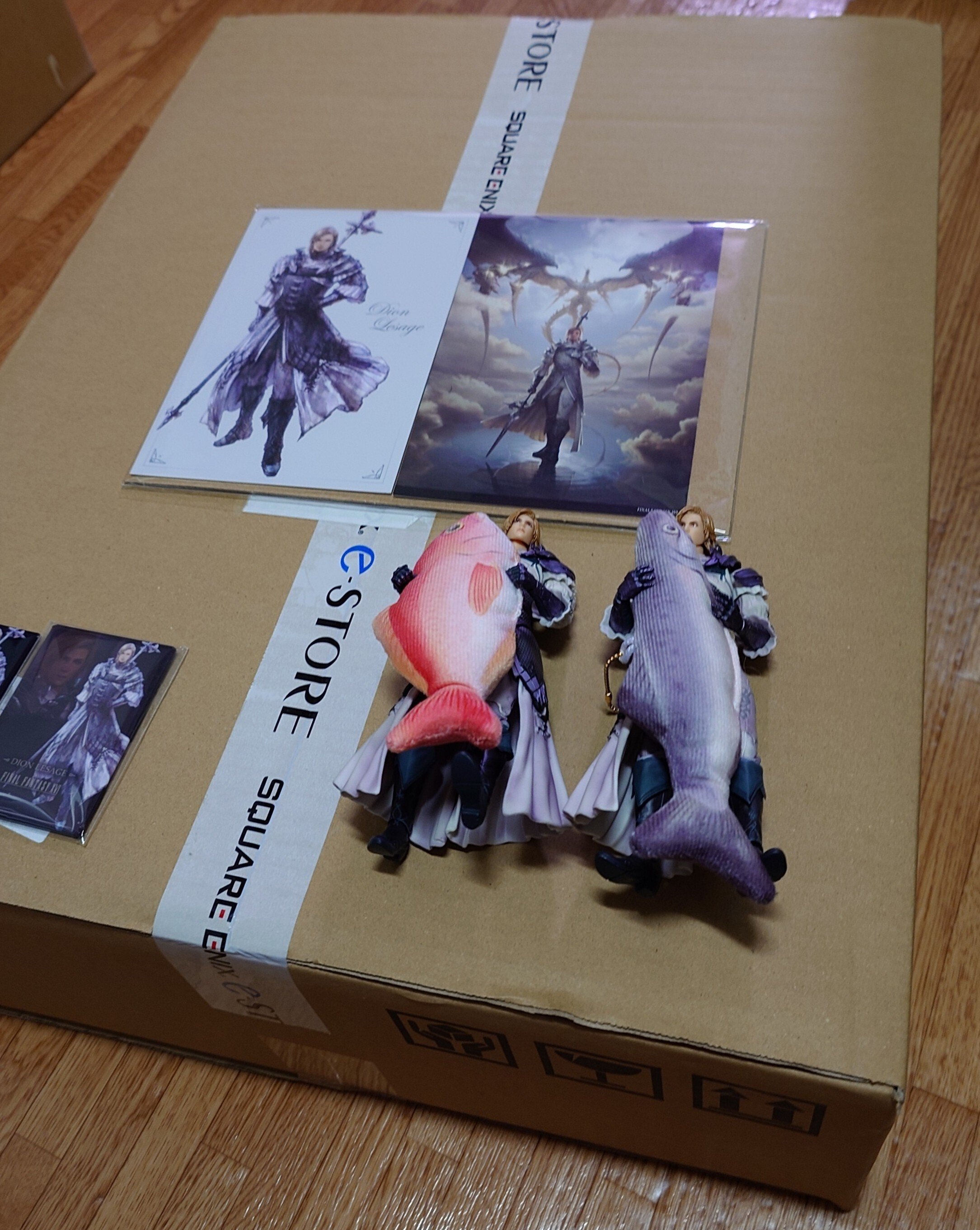 オーロラアート『皇国の英雄』届いた記念｜ぐりまる