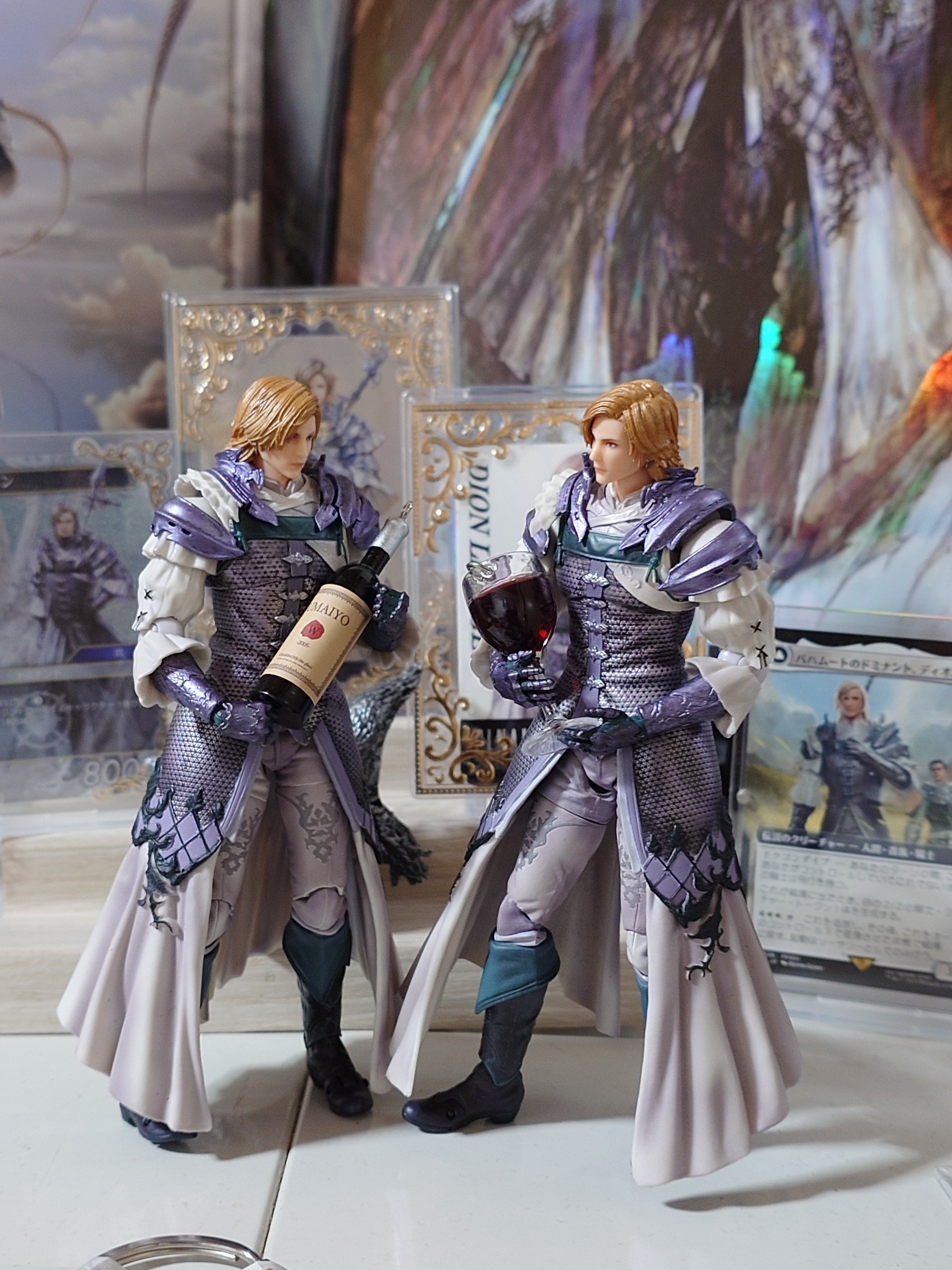 オーロラアート『皇国の英雄』届いた記念｜ぐりまる