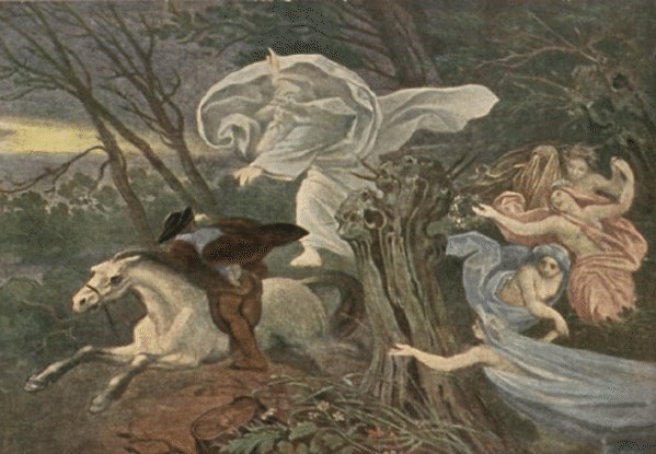 歌曲の王」フランツ・シューベルト 歴史的遺物カード 魔王