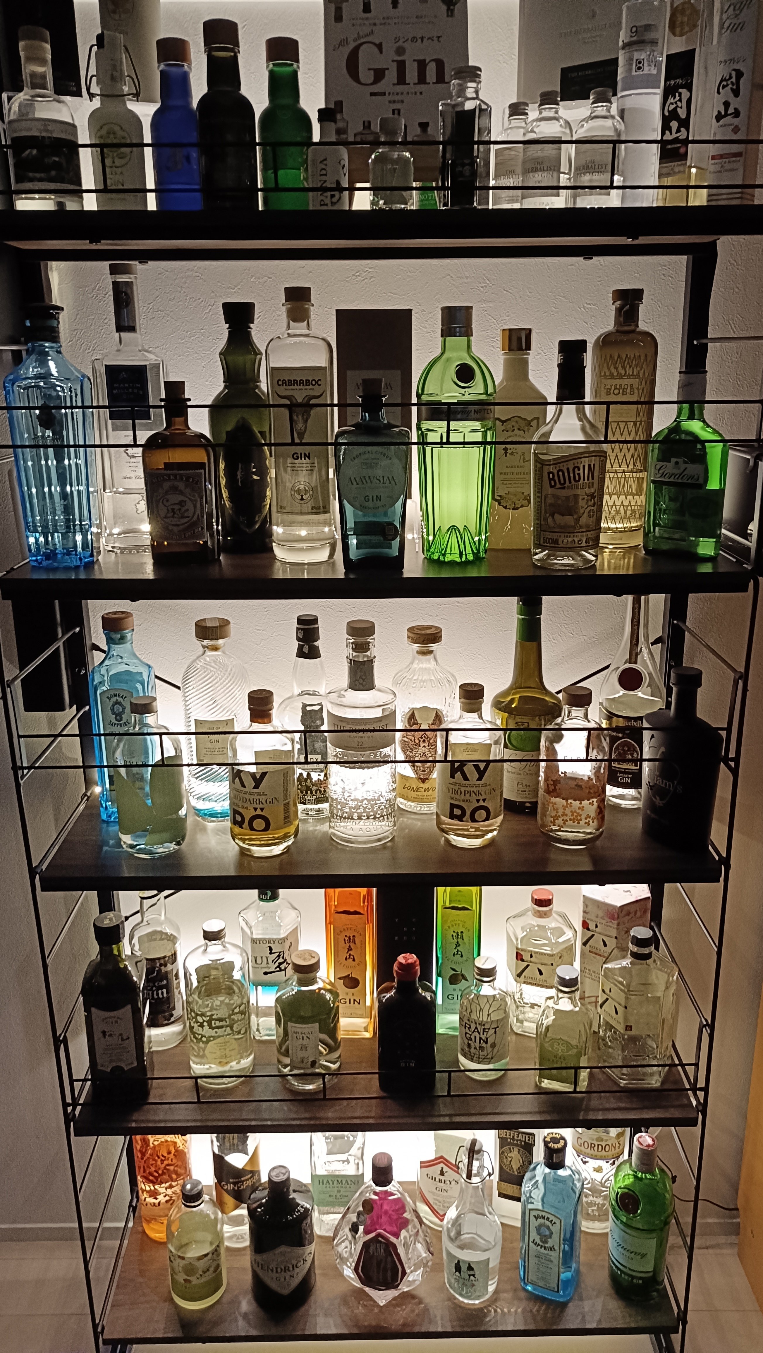 酒棚を作ったので自慢させてほしい。｜刺身