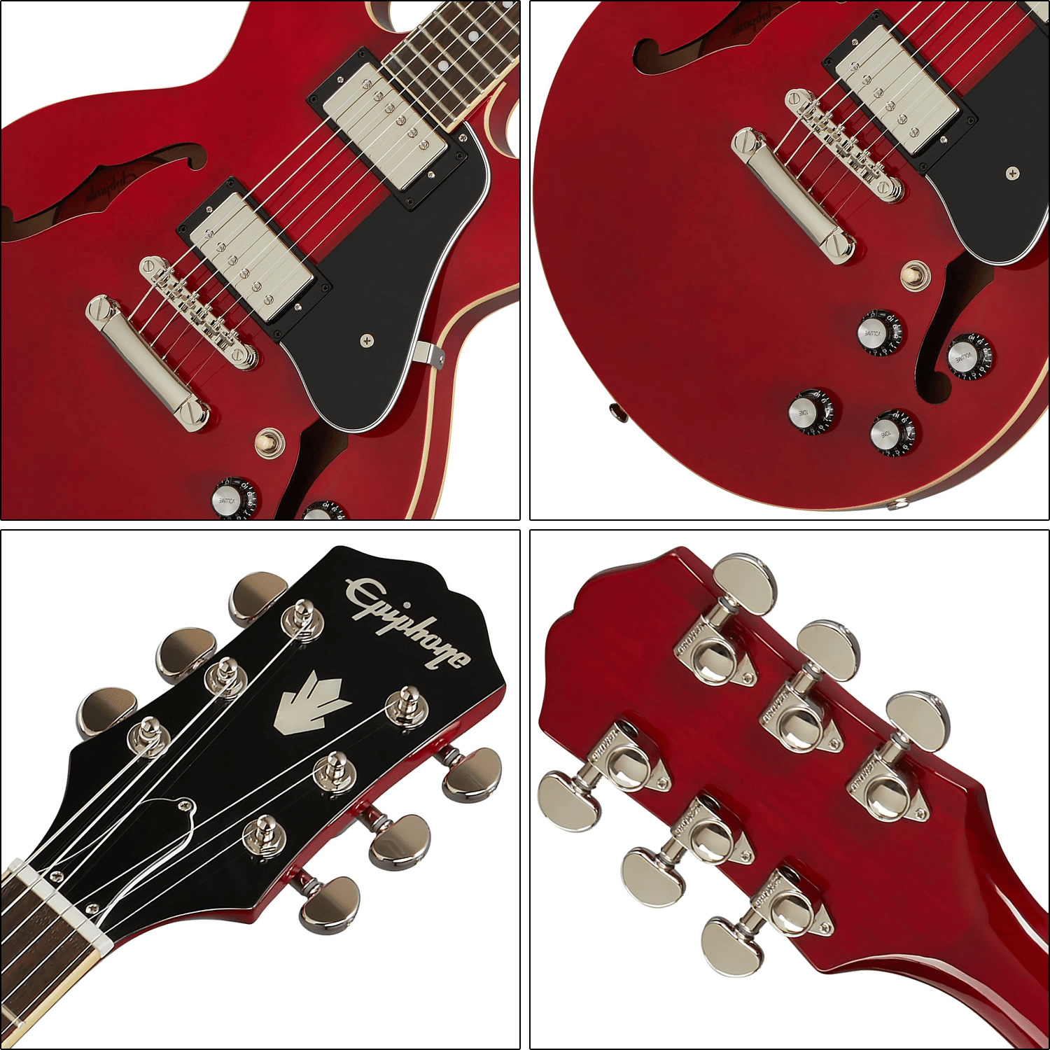 Epiphone ES-339 セミアコ チェリーレッド ケース付き【美品】