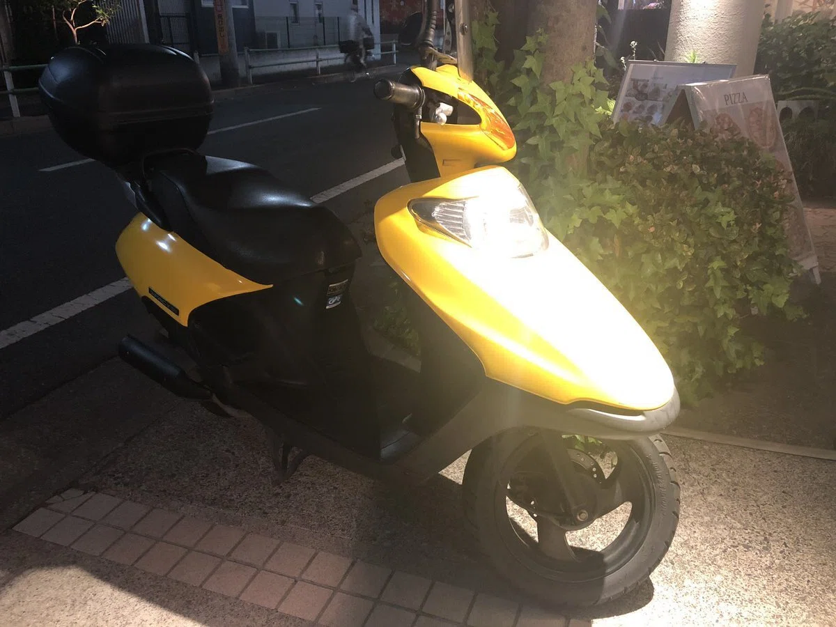 バイクの話（スペイシー100）｜まるーチカ