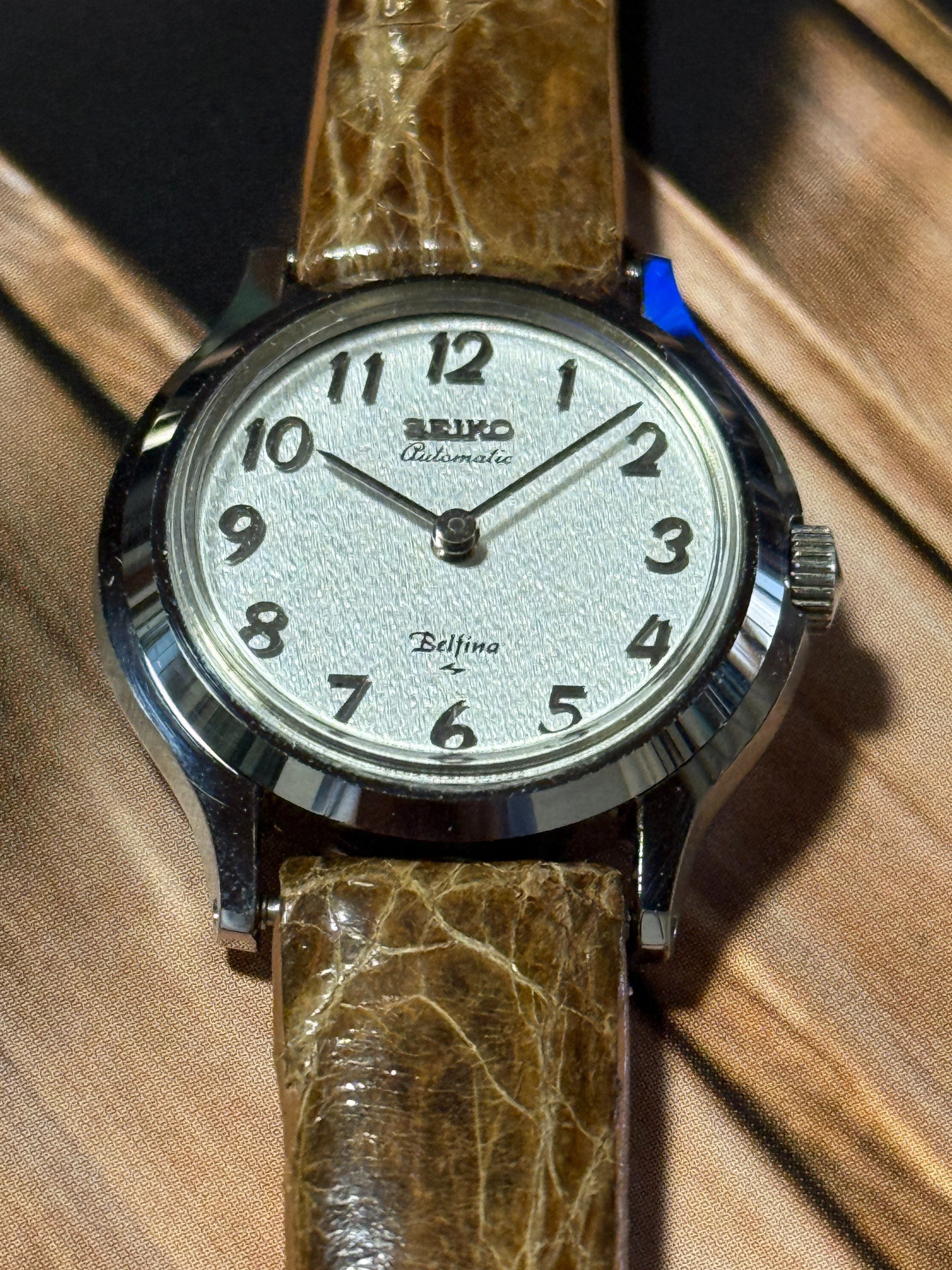 SEIKO　セイコー　Belfina　ベルフィーナ　　シェル文字盤　時計 SEIKO セイコー Belfina ベルフィーナ シェル文字盤 時計