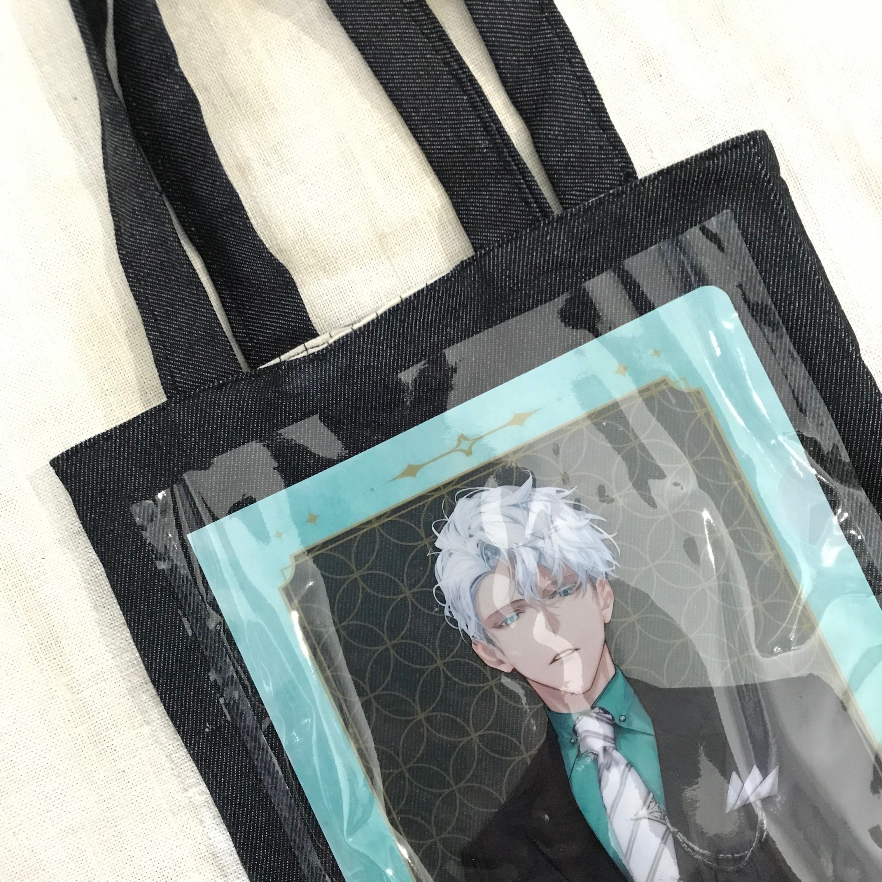クリアファイル等が見せれる推しトートバッグ作ってみた｜石丸沙織