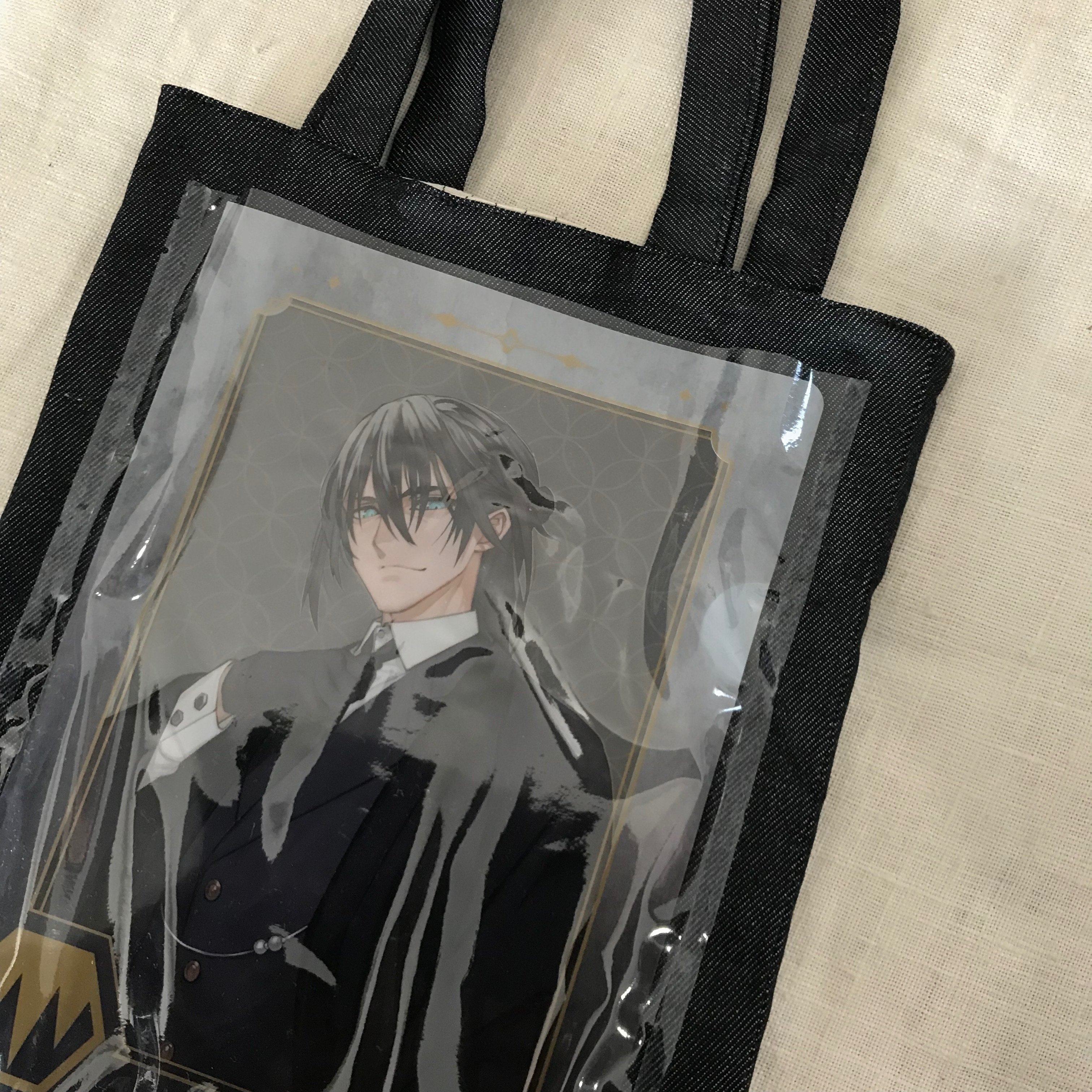 クリアファイル等が見せれる推しトートバッグ作ってみた｜石丸沙織