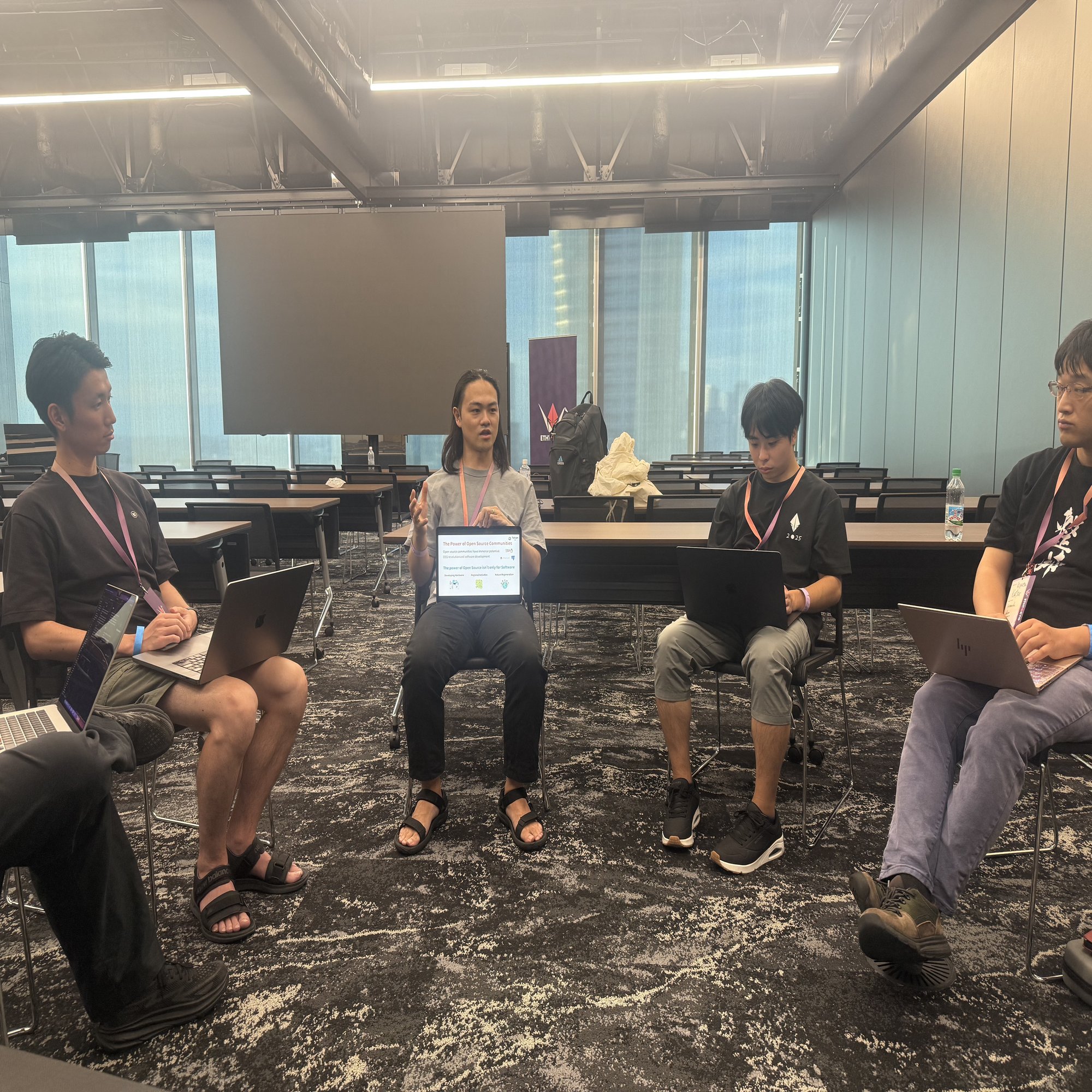 イーサリアムハッカソンの祭典「ETHTokyo 2025」でToban-当番-がワークショップを開催しました!｜中尾武
