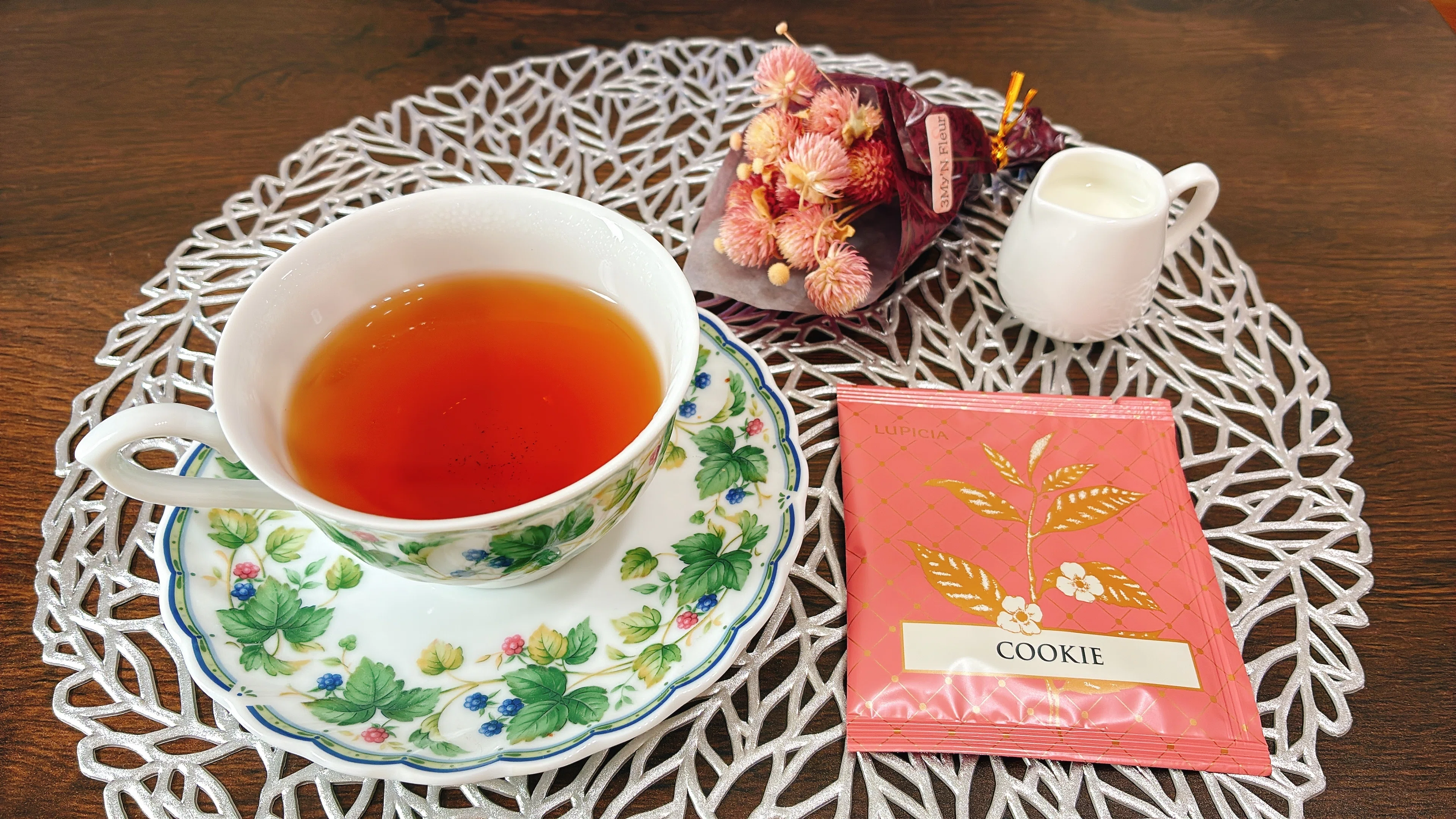 ミルクが恋する紅茶🥛 【ルピシア 100種レビュー】 #02｜クッキー