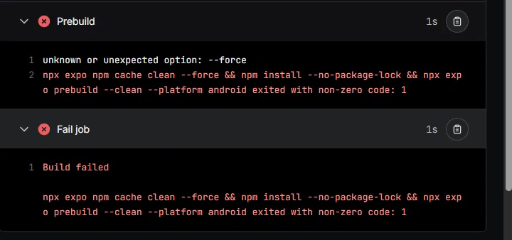 How to handle errors in Expo release builds | unknown or unexpected ...