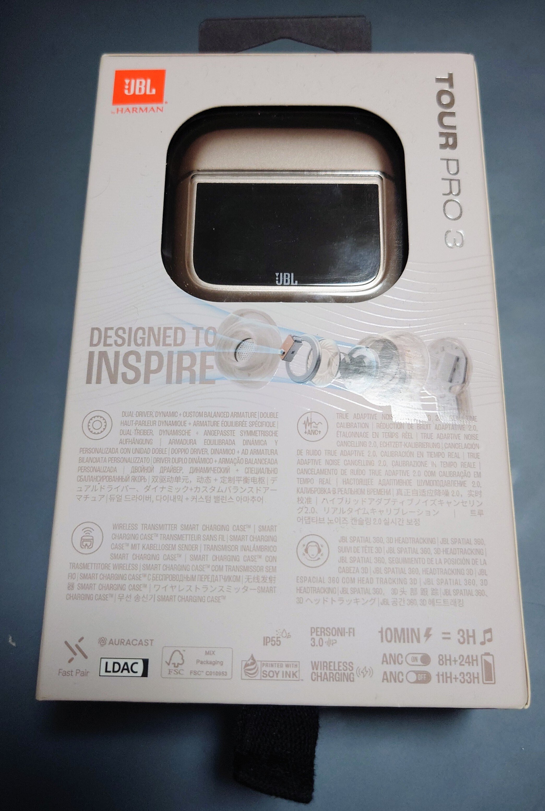 コスパ最強】異次元のイヤホンです。 「JBL tour pro3」｜最高音質｜多