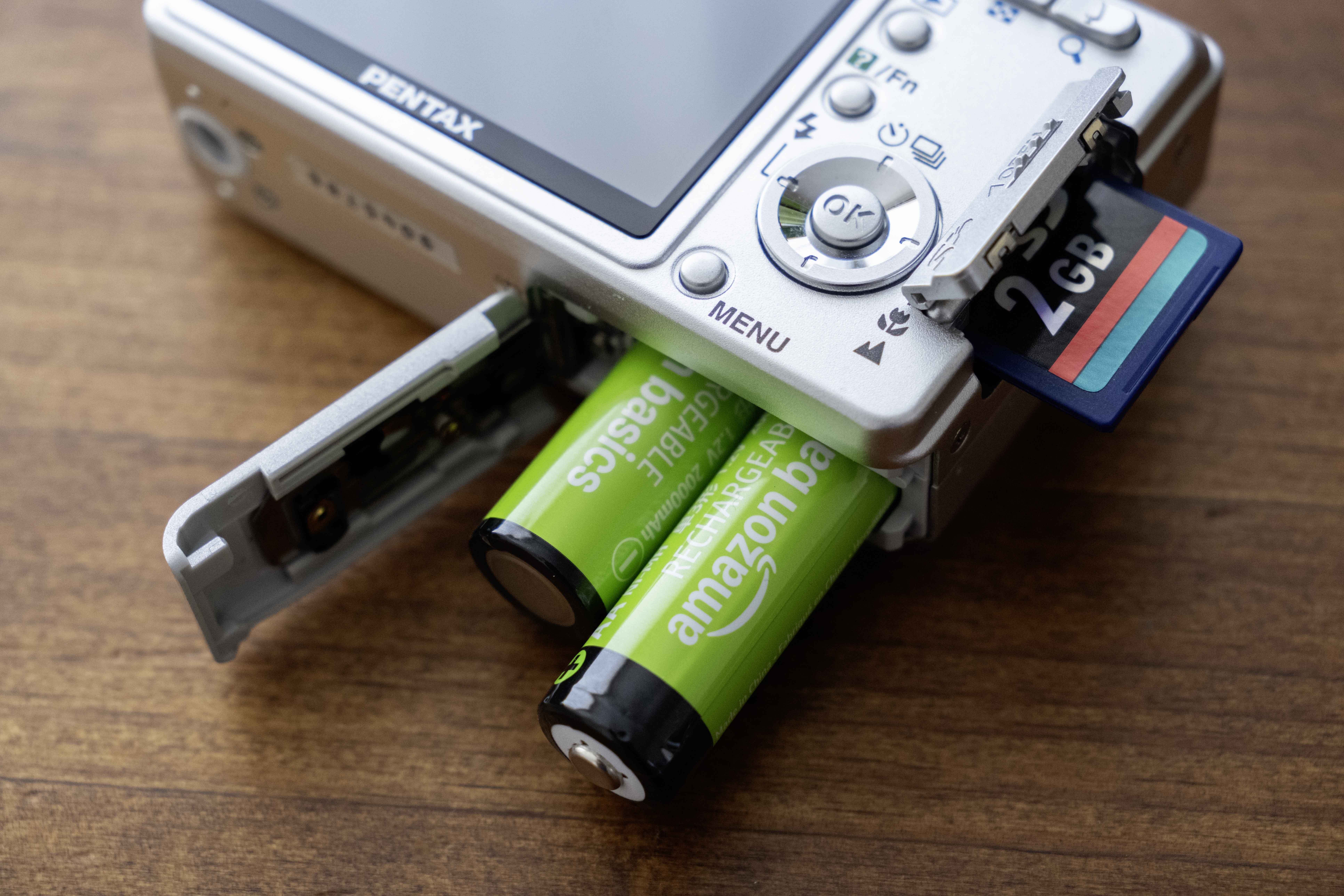 【動作品】PENTAX Optio S55 コンデジ デジカメ 単3電池 オールドコンデジの世界】エモい PENTAX Optio S55 ・安心の
