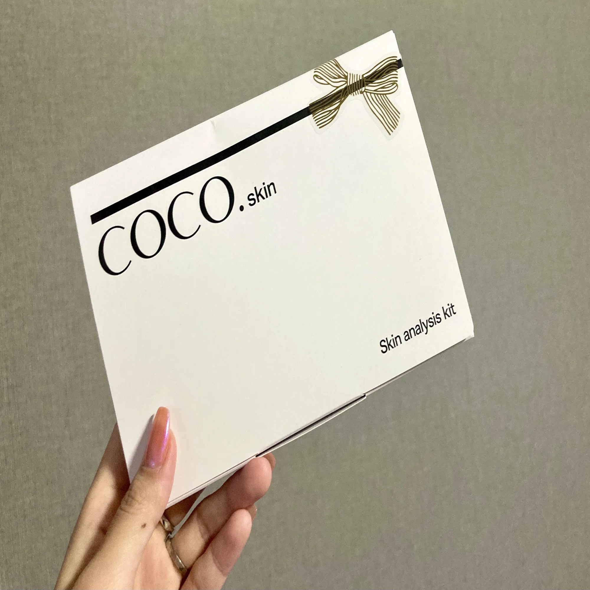 COCO.skin肌解析キット体験談①｜自宅で完結！データで知る本当の肌
