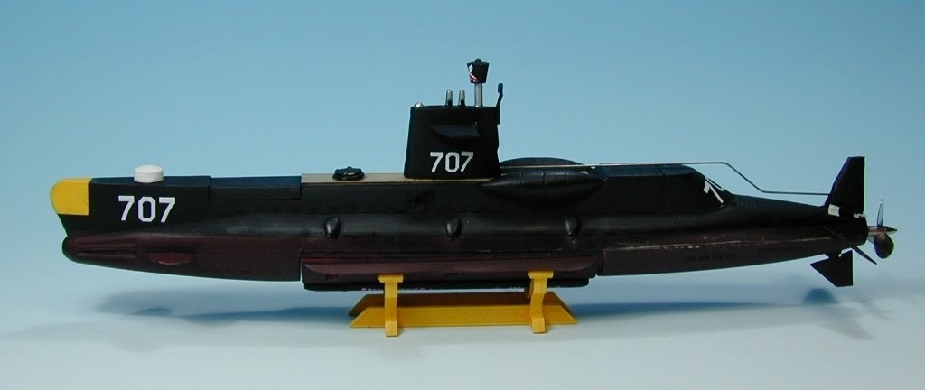 サブマリン707（タスクフォース版 ほぼ素組）｜からくりプラモ中心note
