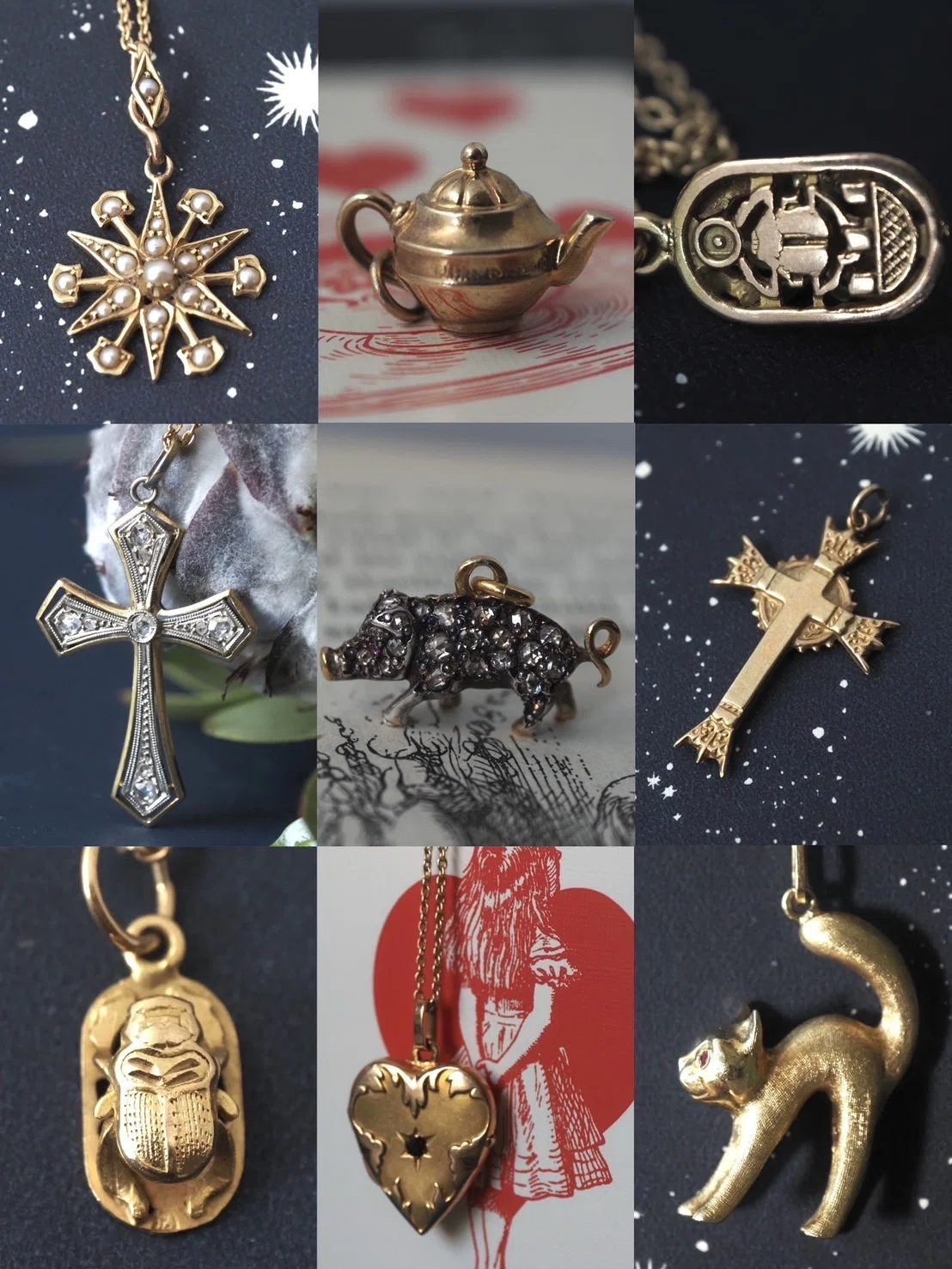 イギリス買付新入荷ジュエリー紹介｜decoupage