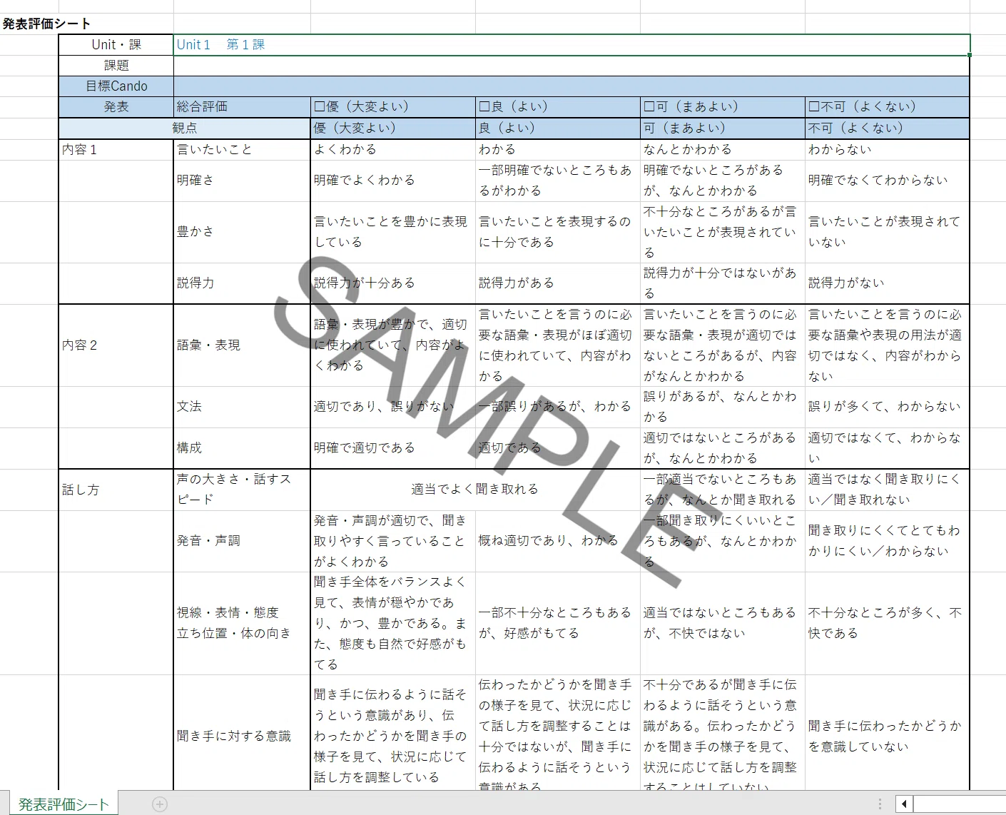 人と社会をつなぐ日本語』も本冊だけじゃない!!CanDo記録表などの補助